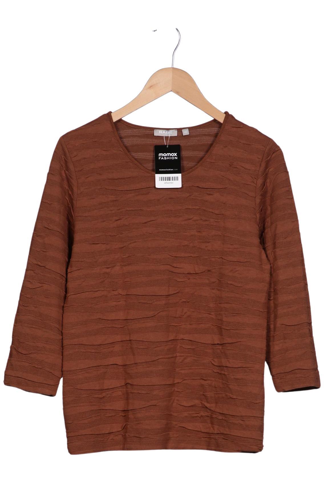 

Rabe Damen Langarmshirt, braun, Gr. 42