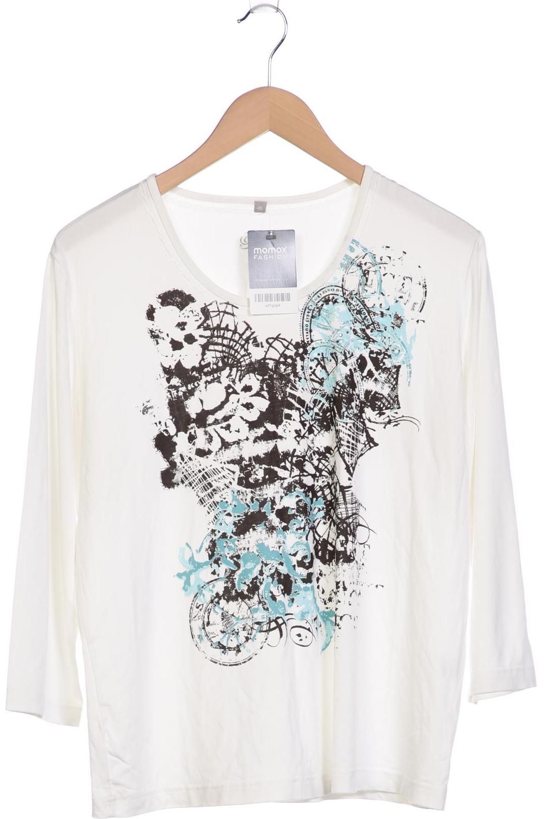 

Rabe Damen Langarmshirt, weiß, Gr. 46