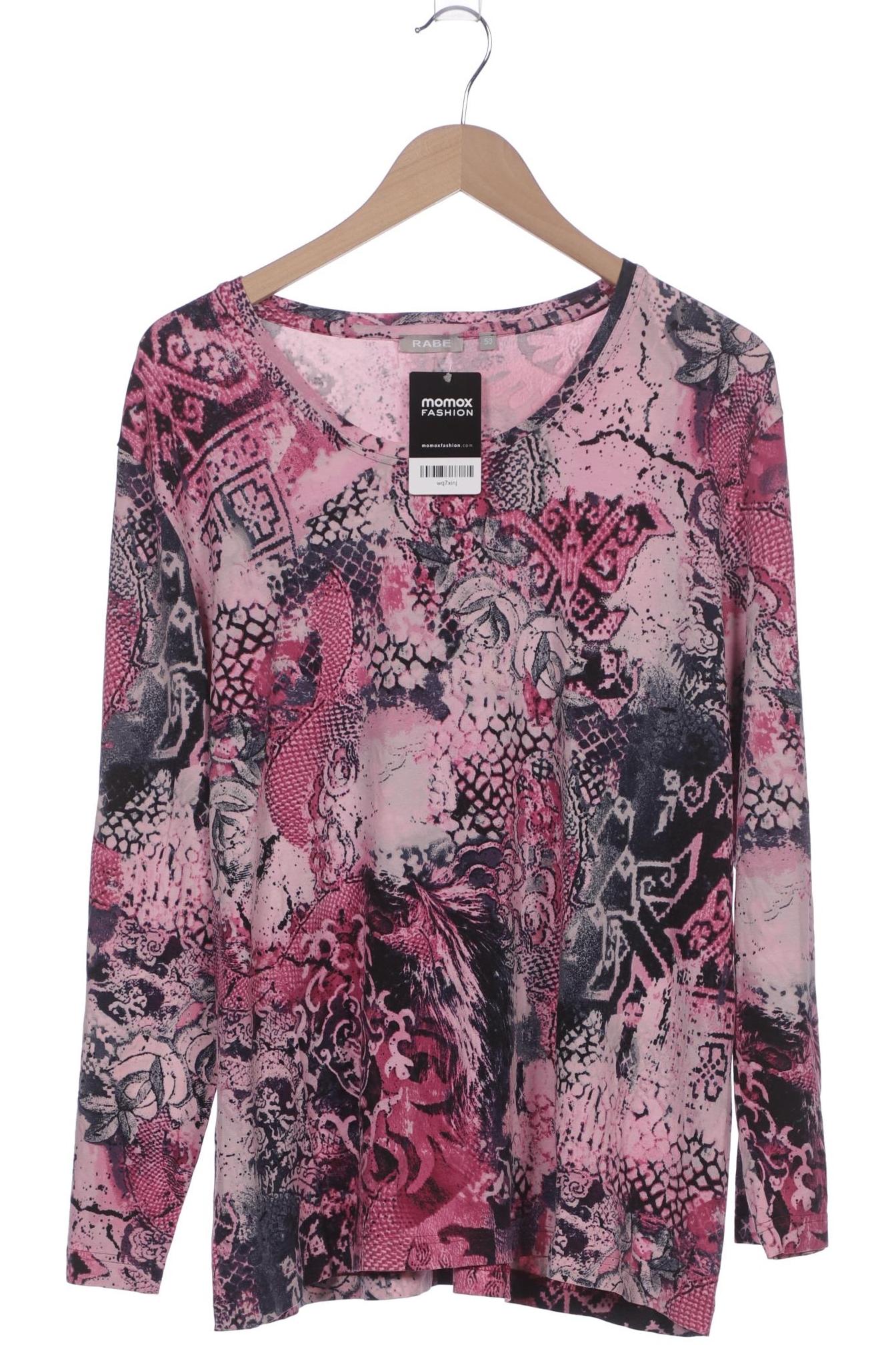 

Rabe Damen Langarmshirt, pink, Gr. 50