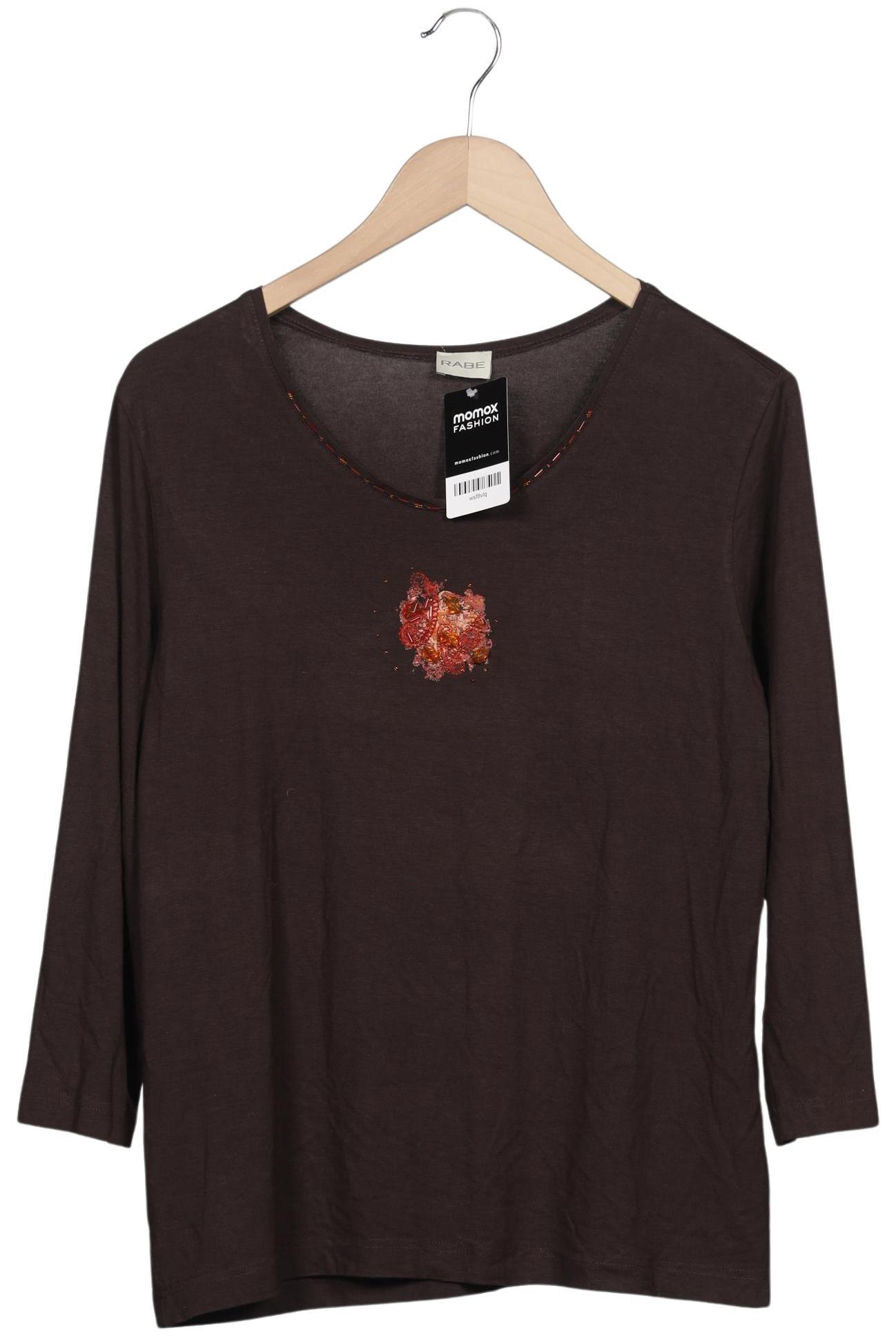 

Rabe Damen Langarmshirt, braun, Gr. 44