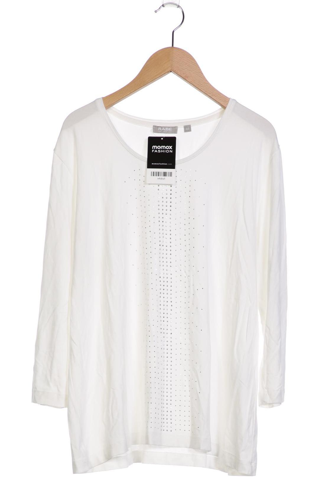 

Rabe Damen Langarmshirt, weiß, Gr. 44