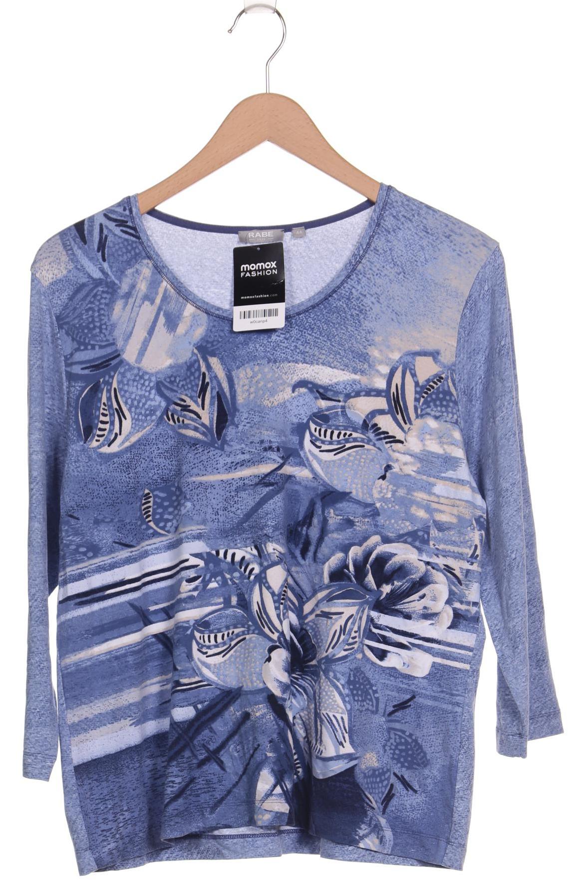 

Rabe Damen Langarmshirt, blau, Gr. 44