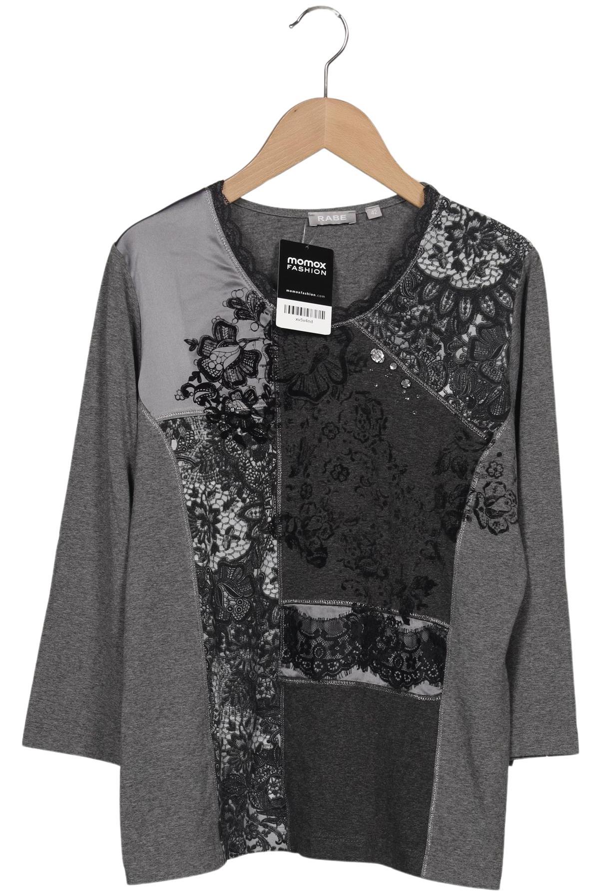 

Rabe Damen Langarmshirt, grau, Gr. 42