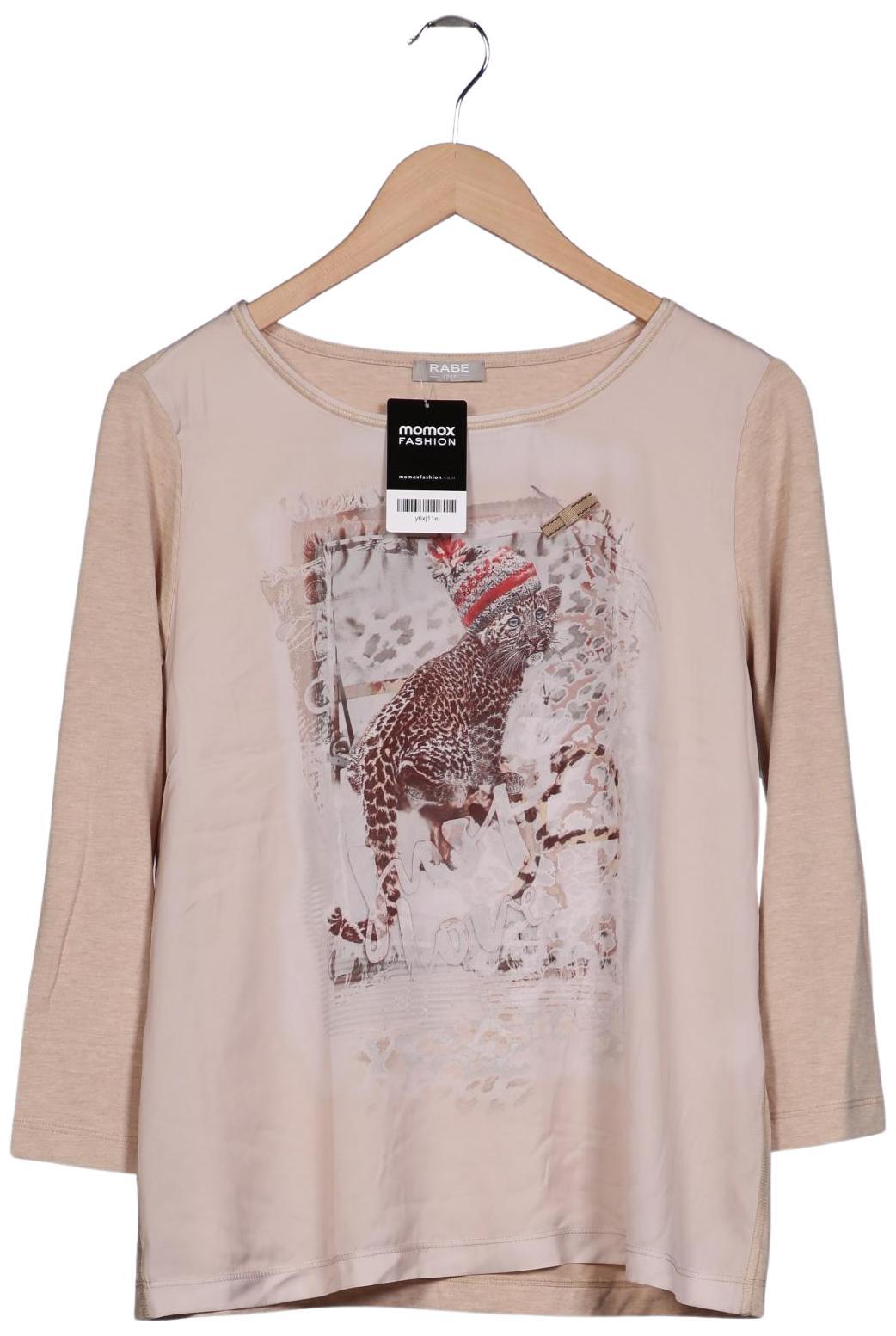 

Rabe Damen Langarmshirt, beige, Gr. 40