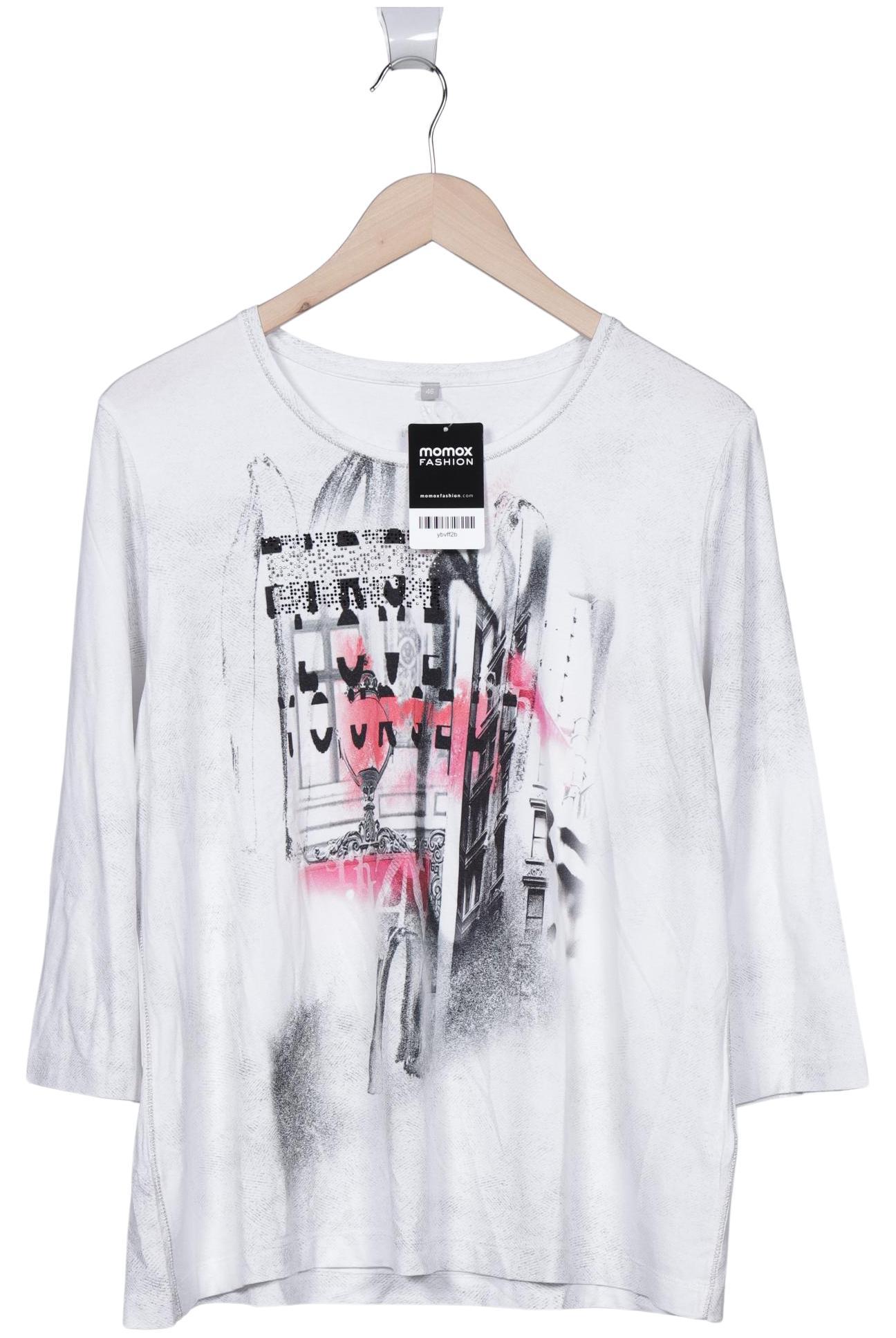 

Rabe Damen Langarmshirt, weiß, Gr. 46