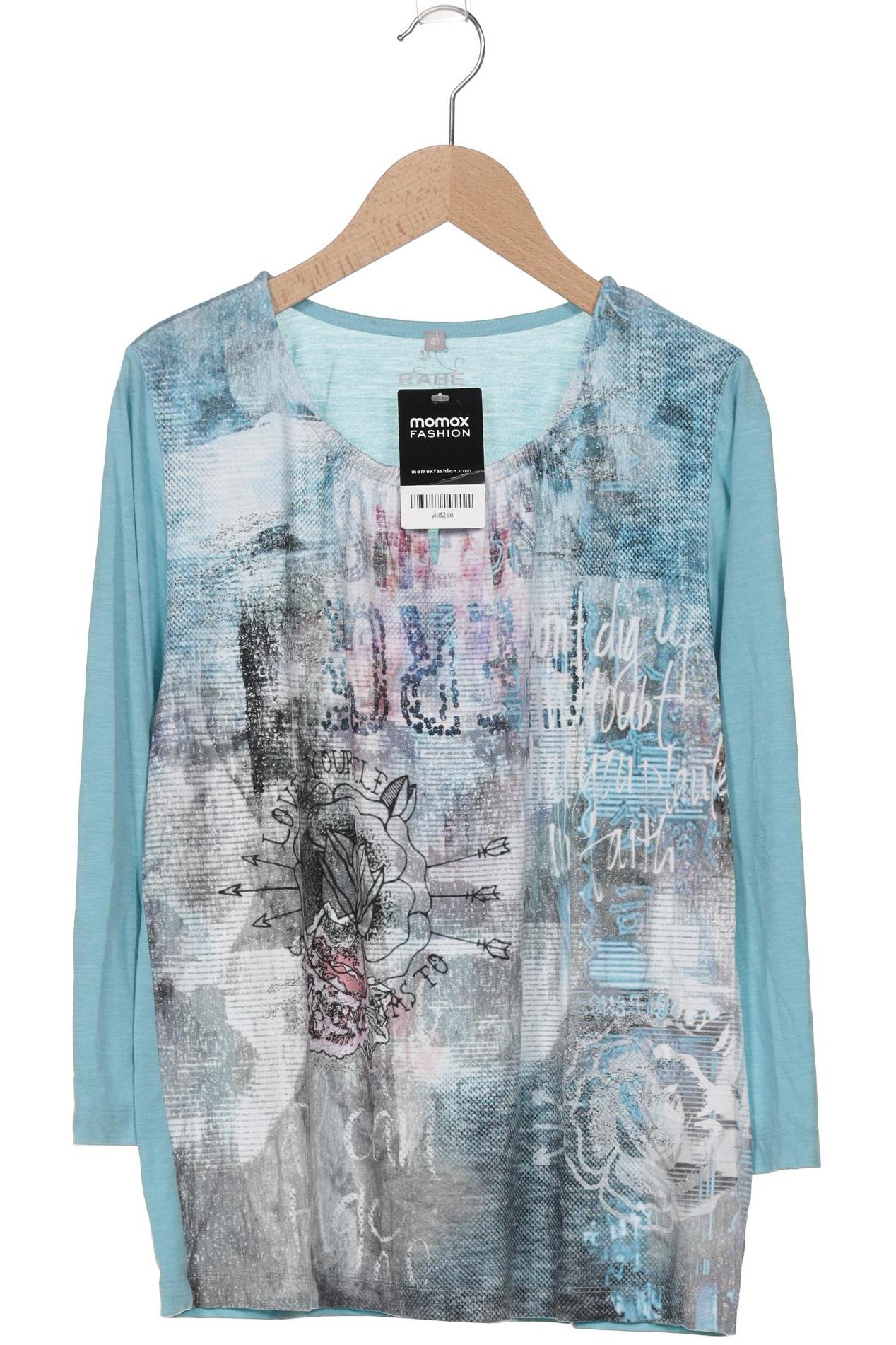 

Rabe Damen Langarmshirt, blau, Gr. 40