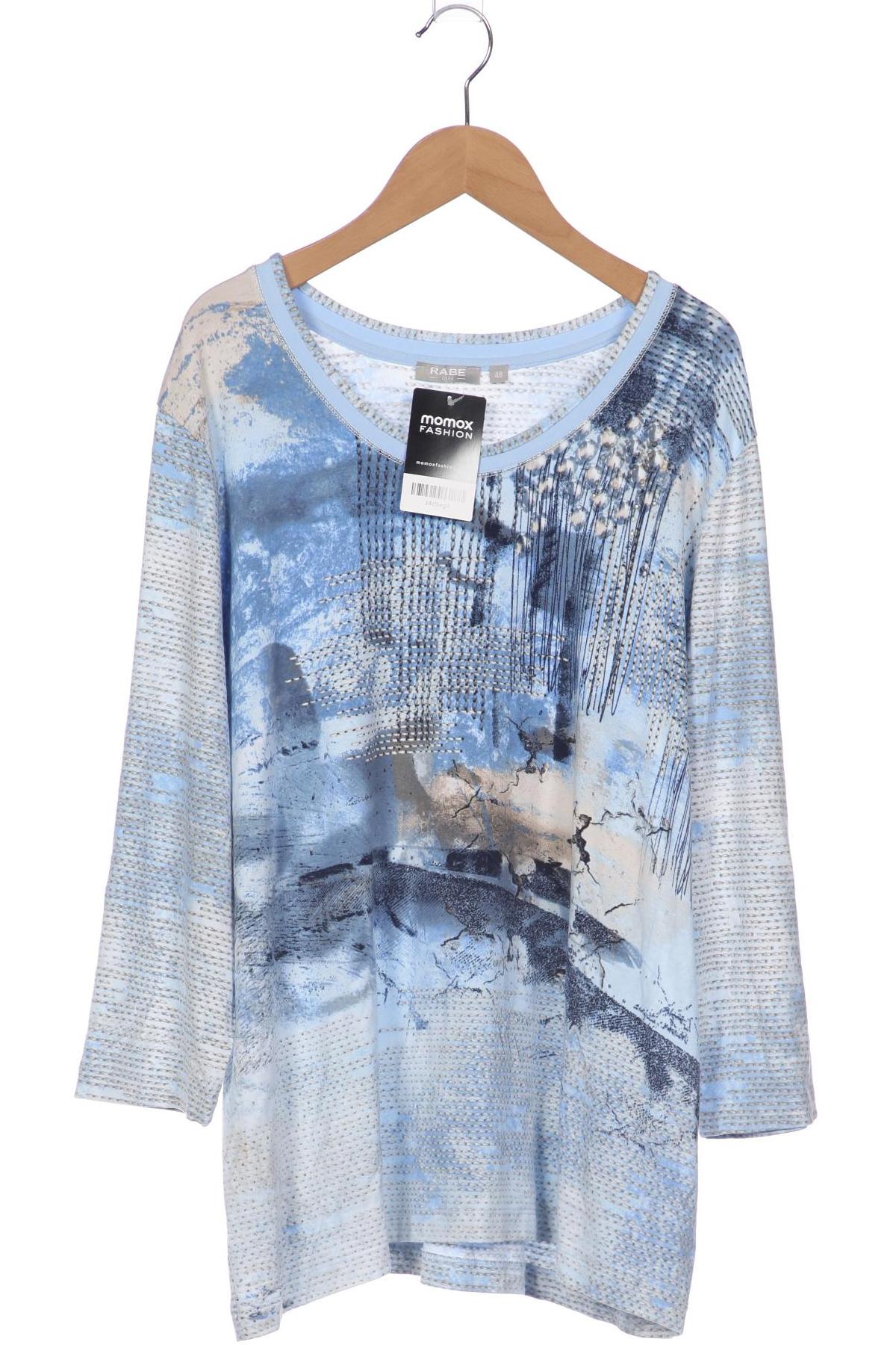 

Rabe Damen Langarmshirt, blau, Gr. 48
