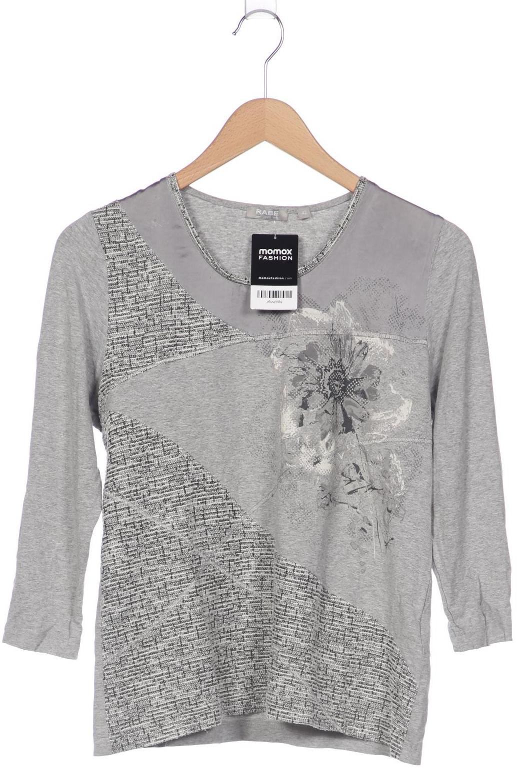 

Rabe Damen Langarmshirt, grau, Gr. 42
