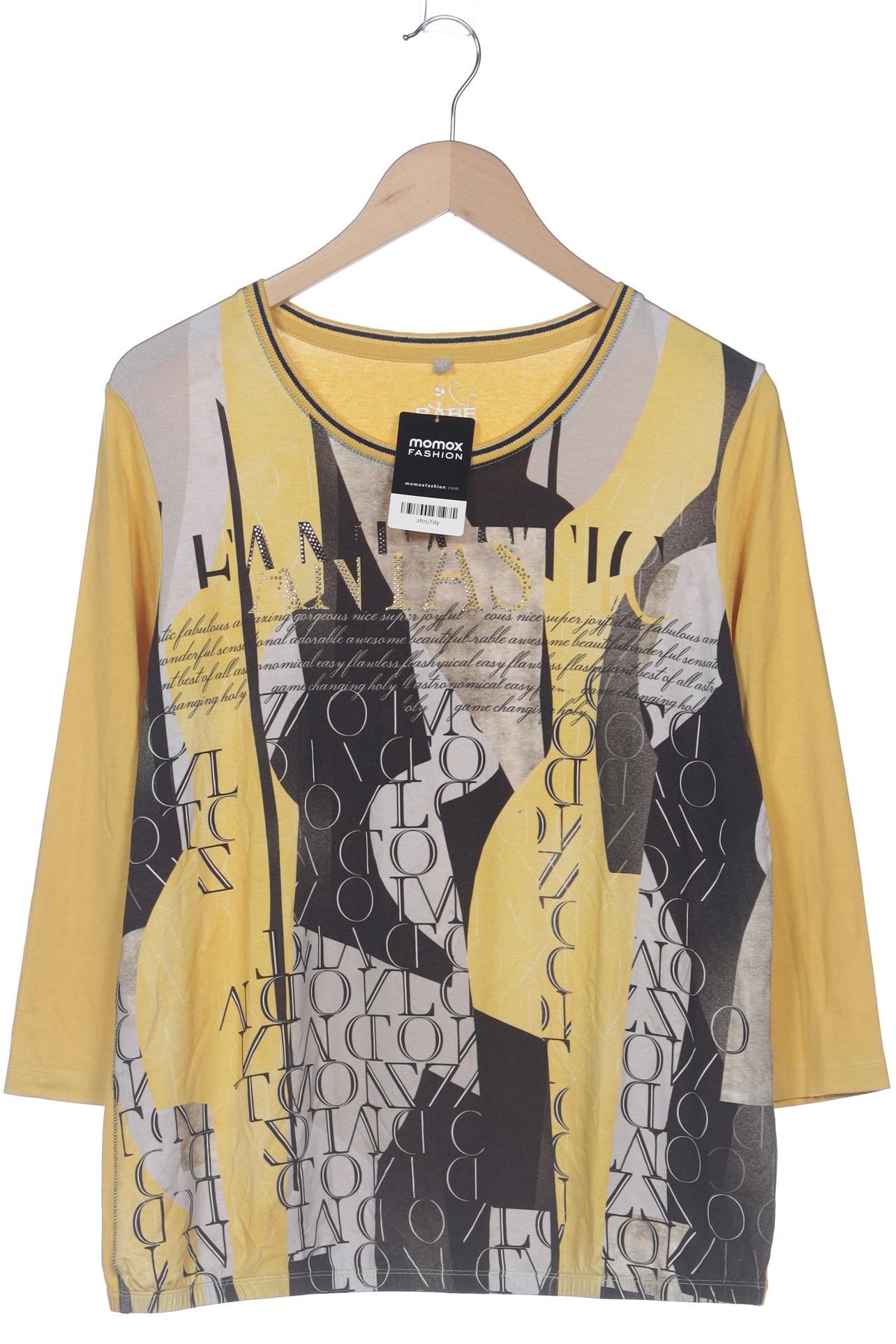 

Rabe Damen Langarmshirt, gelb, Gr. 40