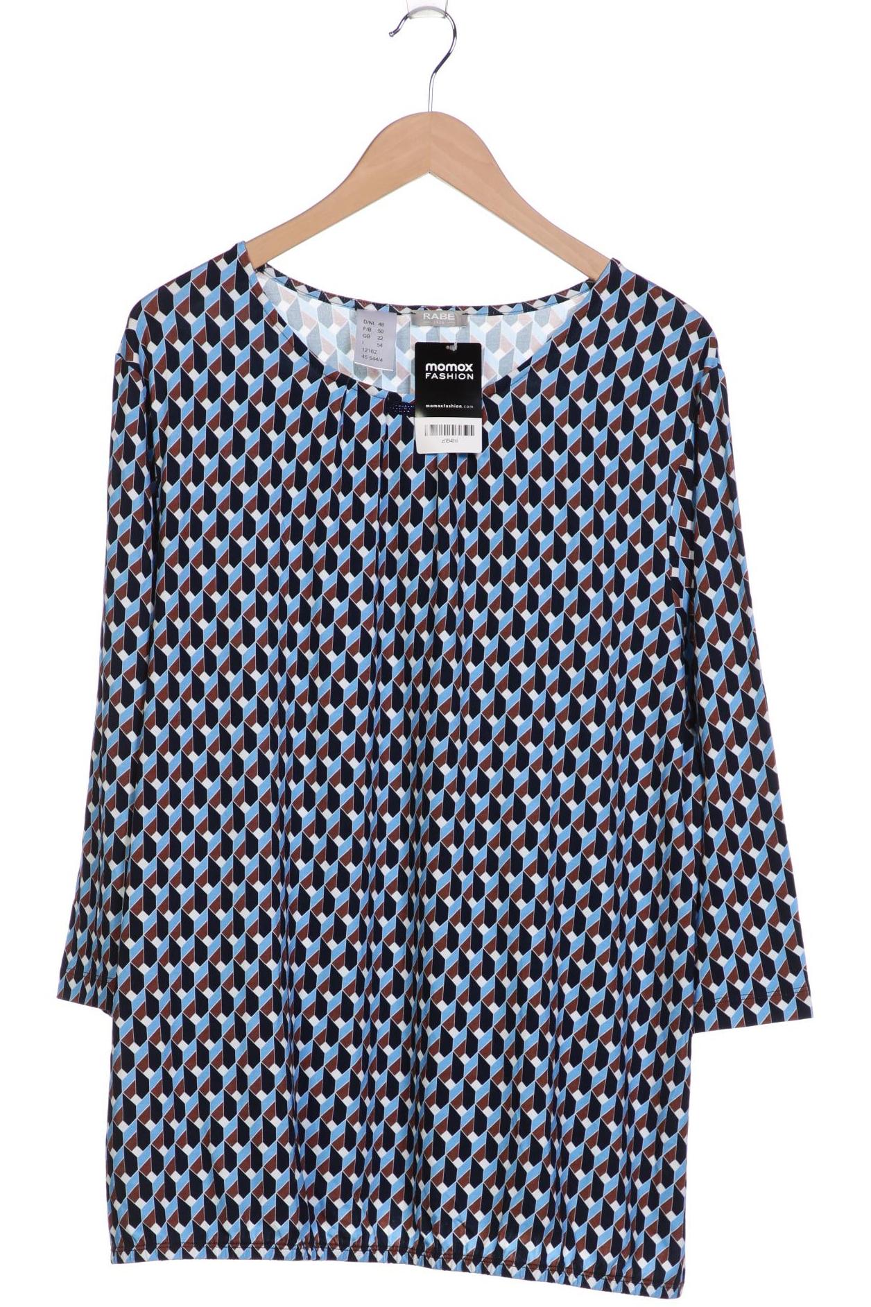 

Rabe Damen Langarmshirt, blau, Gr. 48