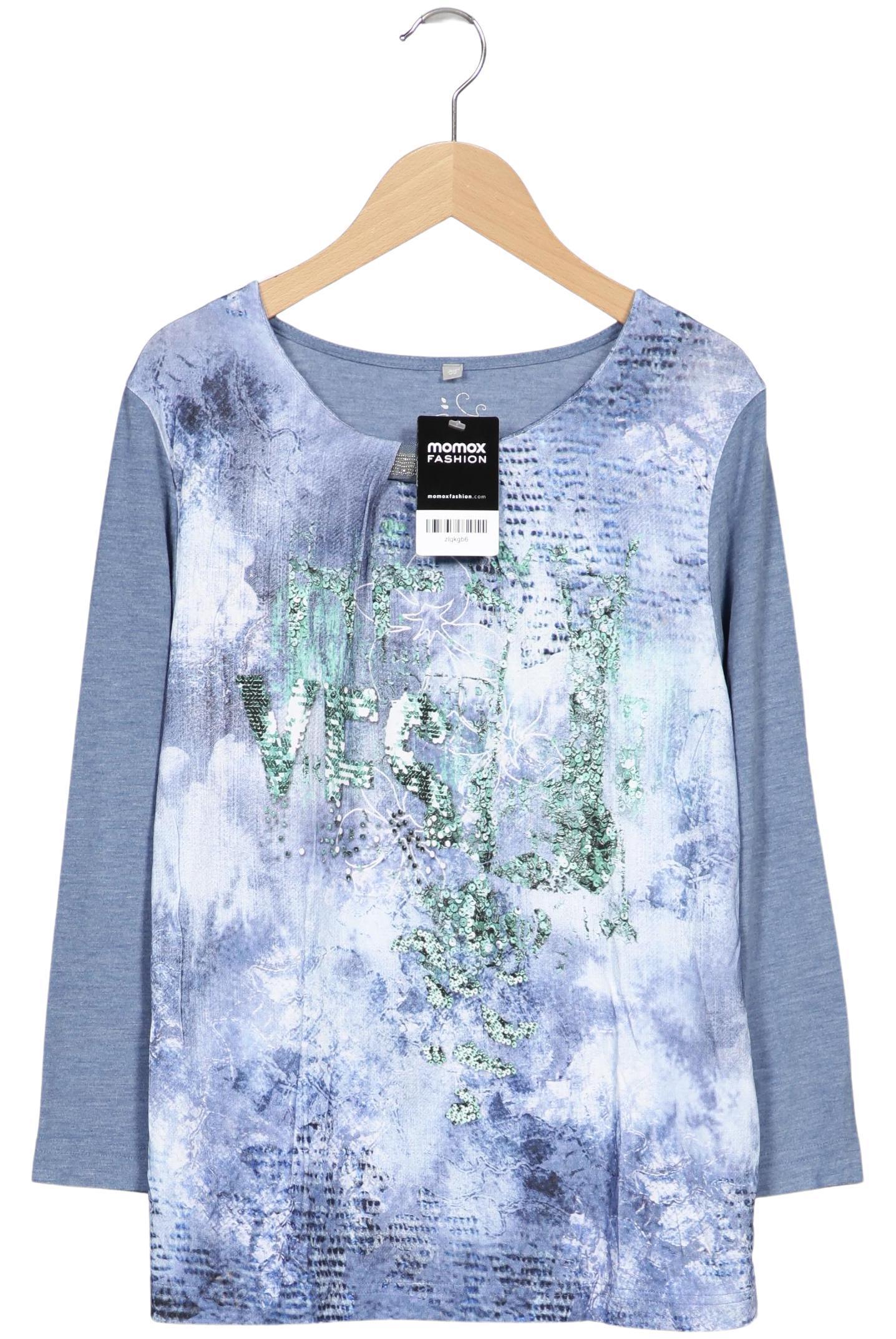 

Rabe Damen Langarmshirt, hellblau, Gr. 38