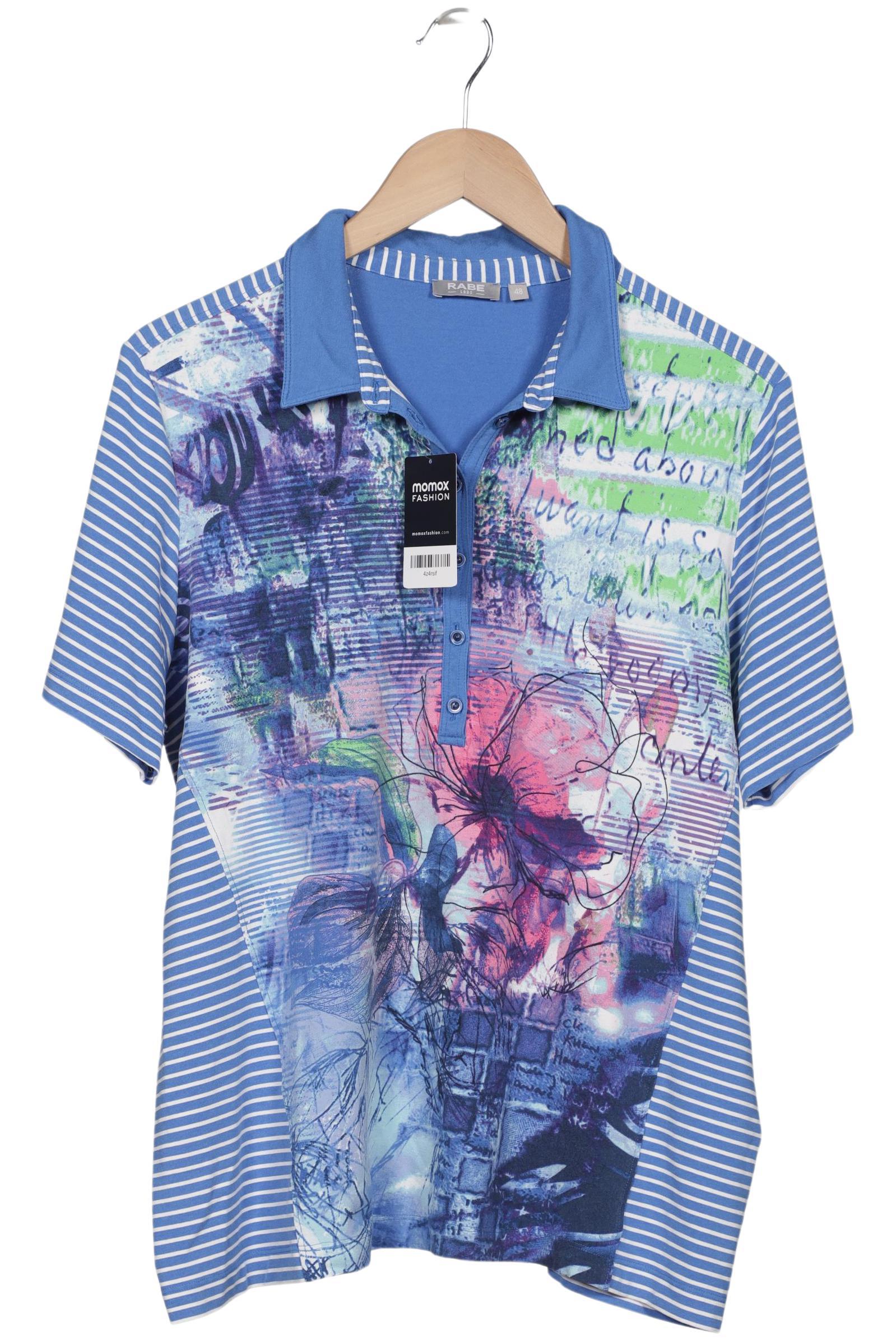 

Rabe Damen Poloshirt, blau, Gr. 48