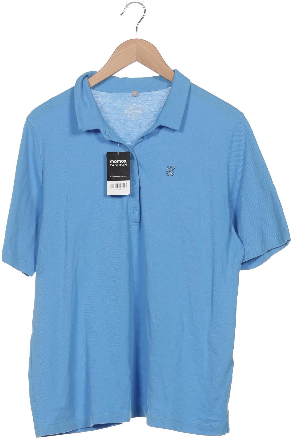 

Rabe Damen Poloshirt, blau, Gr. 48
