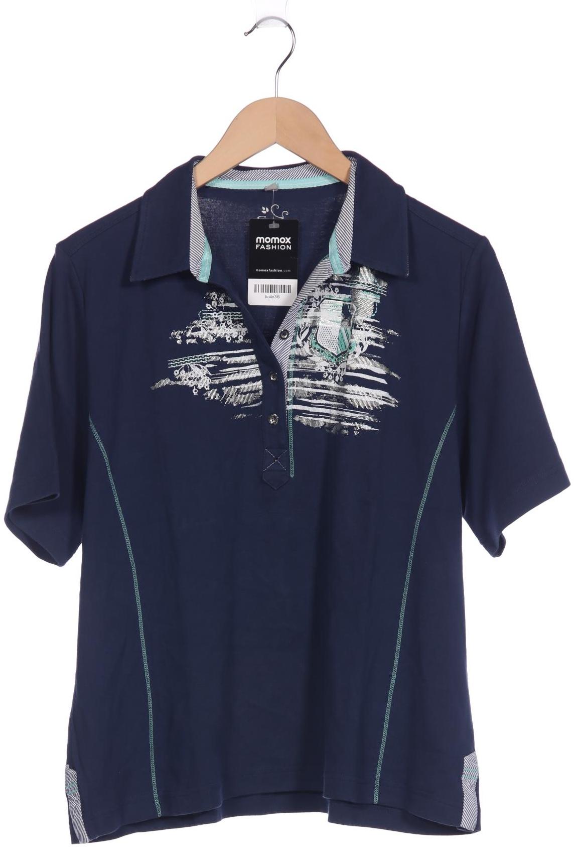 

Rabe Damen Poloshirt, blau, Gr. 48