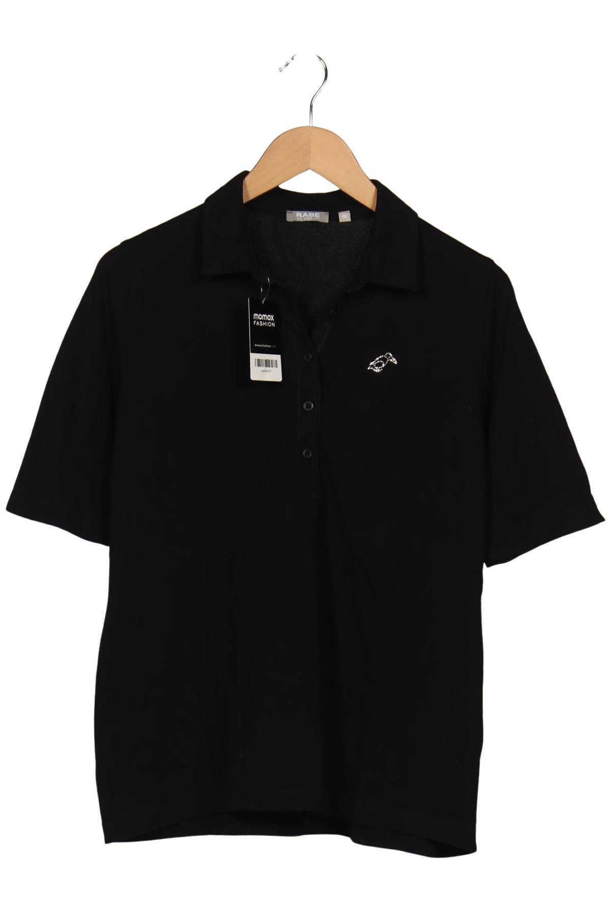 

Rabe Damen Poloshirt, schwarz, Gr. 46