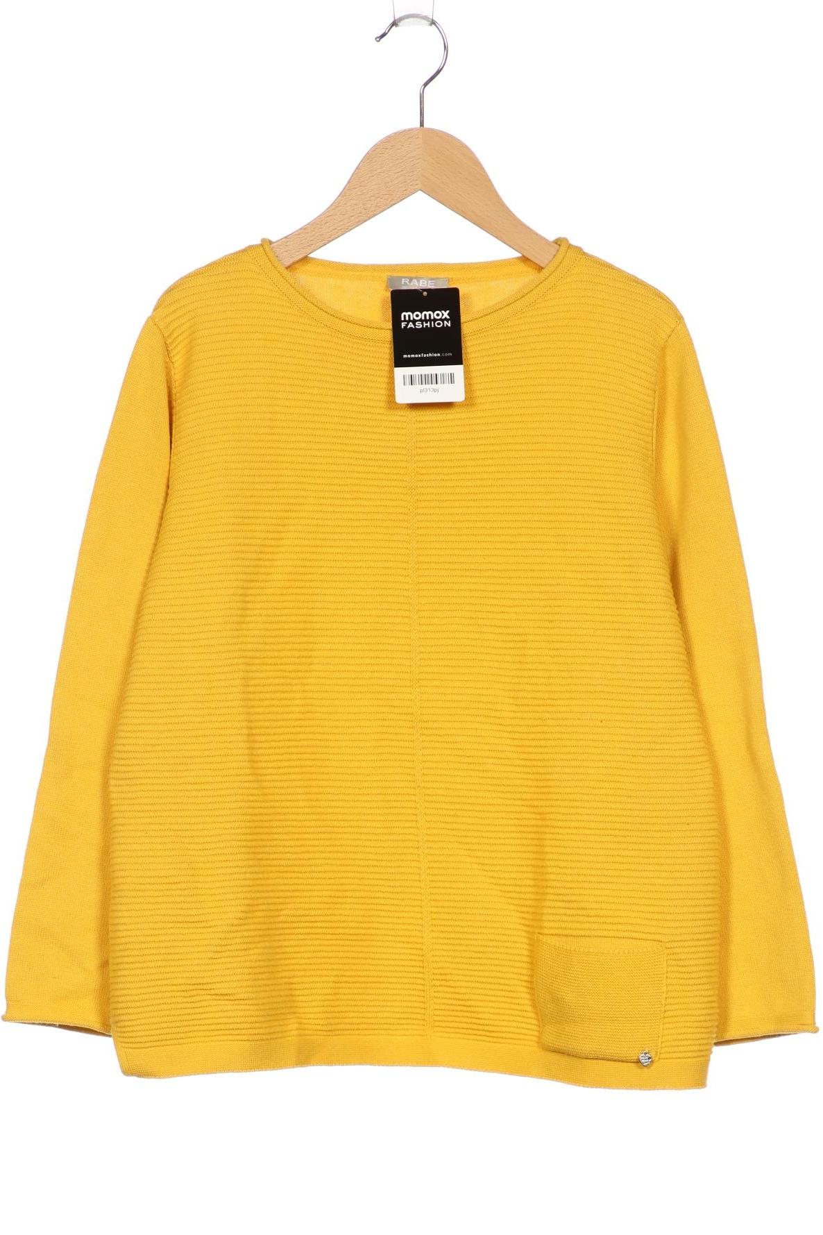 

Rabe Damen Pullover, gelb, Gr. 44