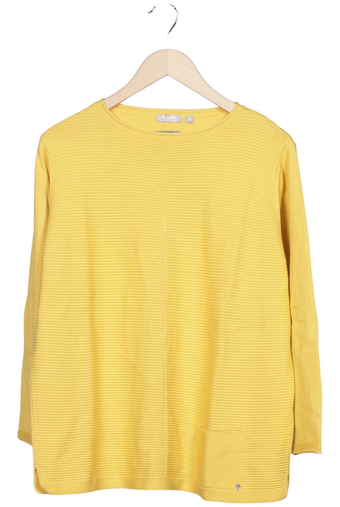 

Rabe Damen Pullover, gelb, Gr. 48