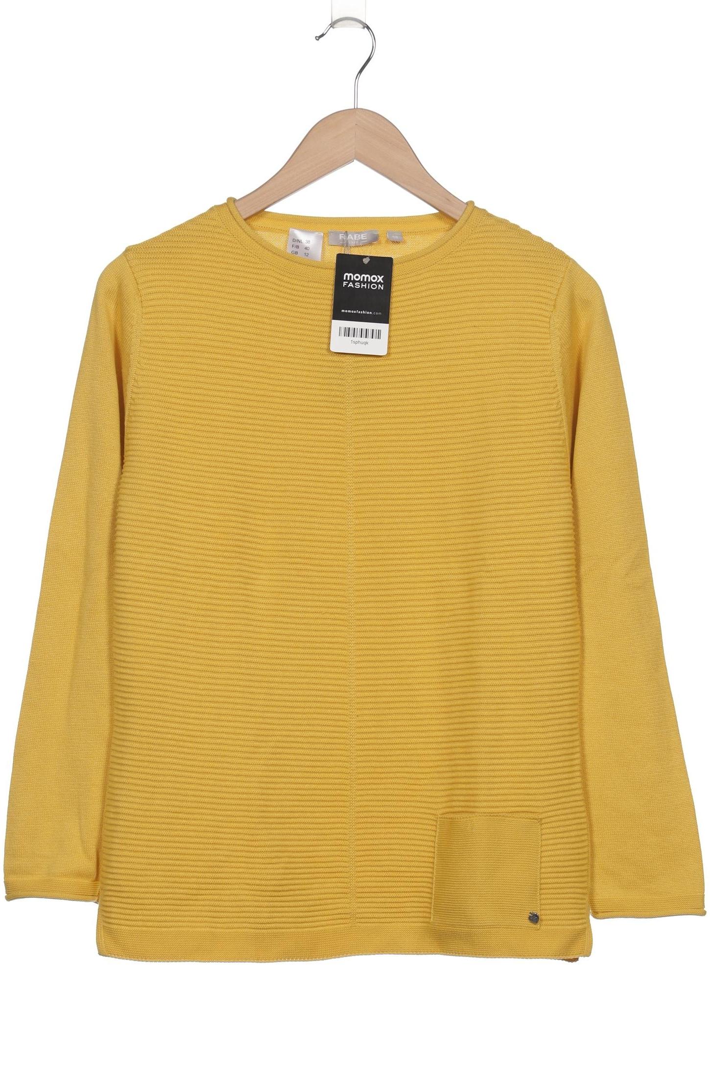 

Rabe Damen Pullover, gelb, Gr. 38