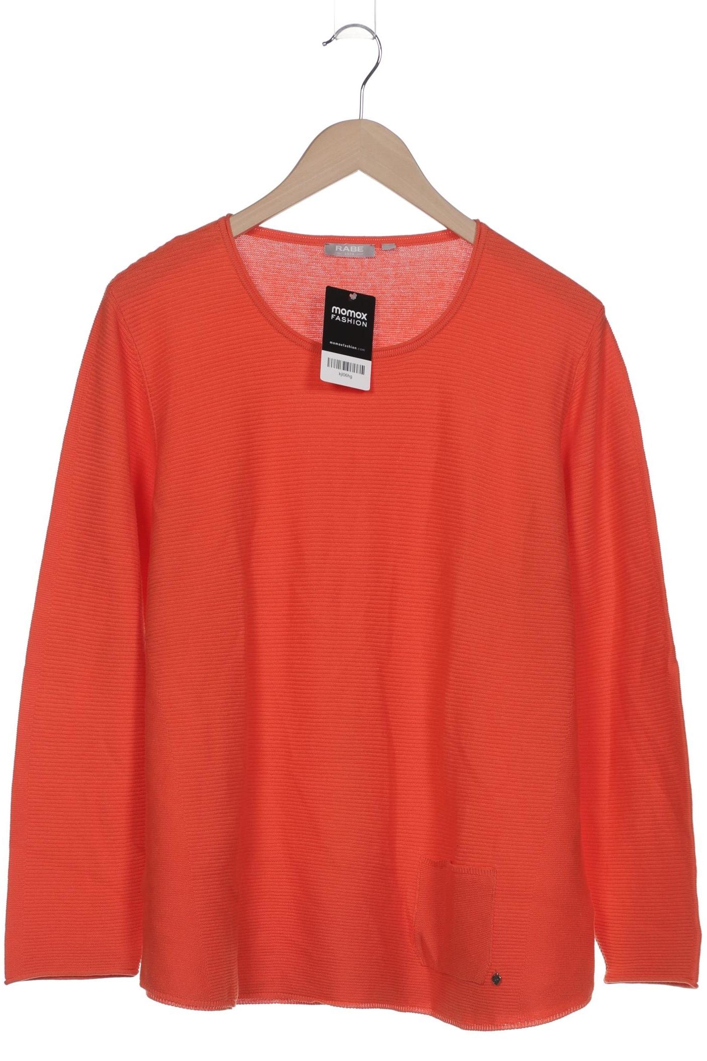 

Rabe Damen Pullover, orange, Gr. 48