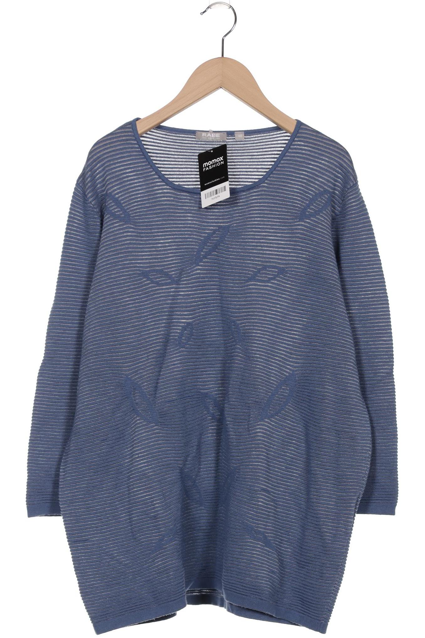 

Rabe Damen Pullover, blau, Gr. 48