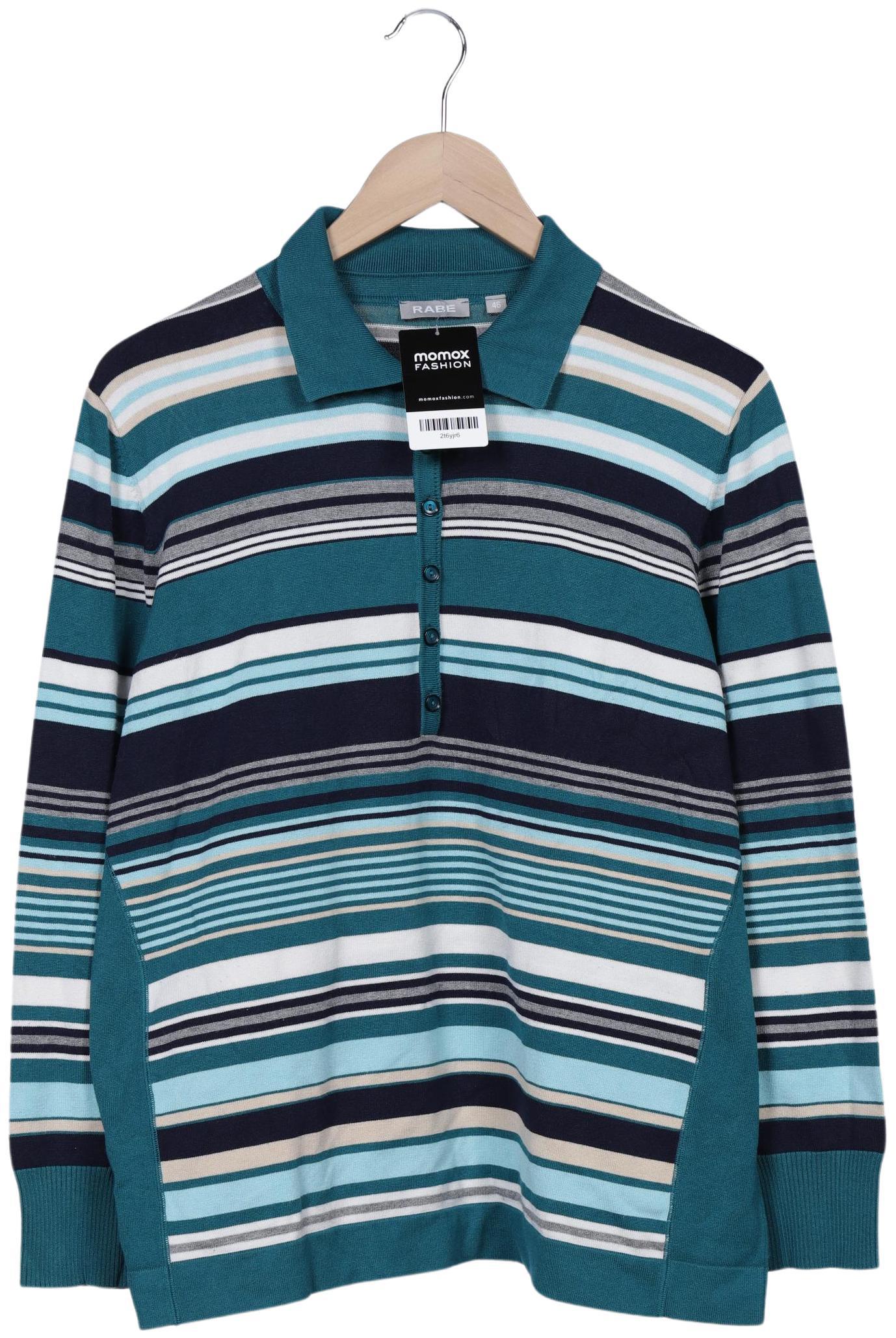 

Rabe Damen Pullover, türkis, Gr. 46