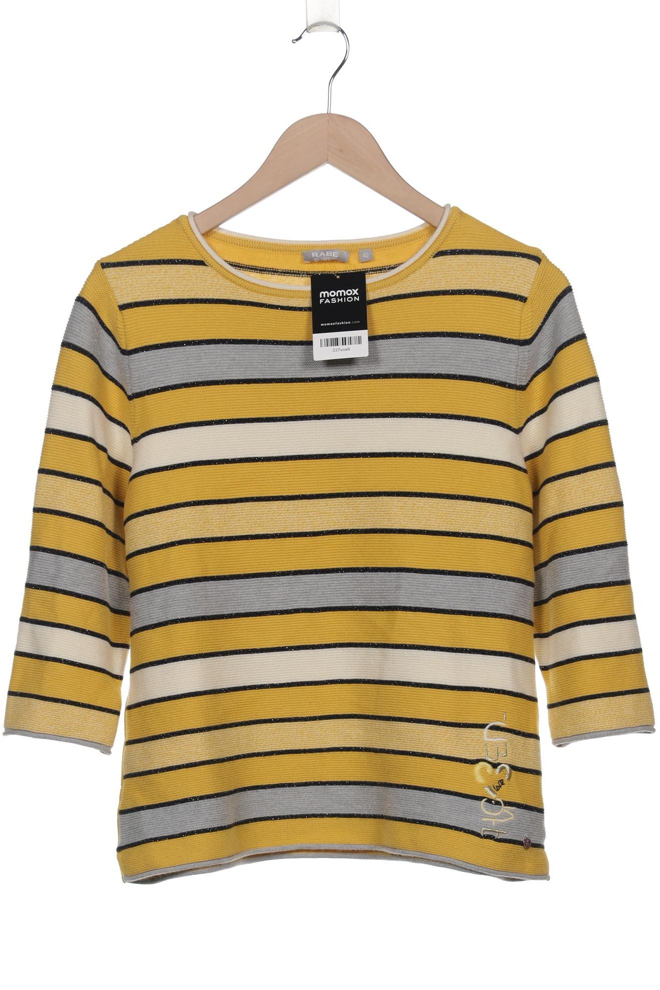 

Rabe Damen Pullover, gelb, Gr. 42