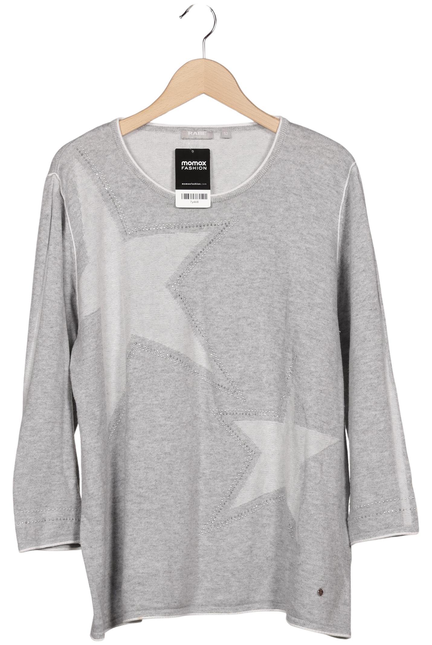

Rabe Damen Pullover, grau, Gr. 52