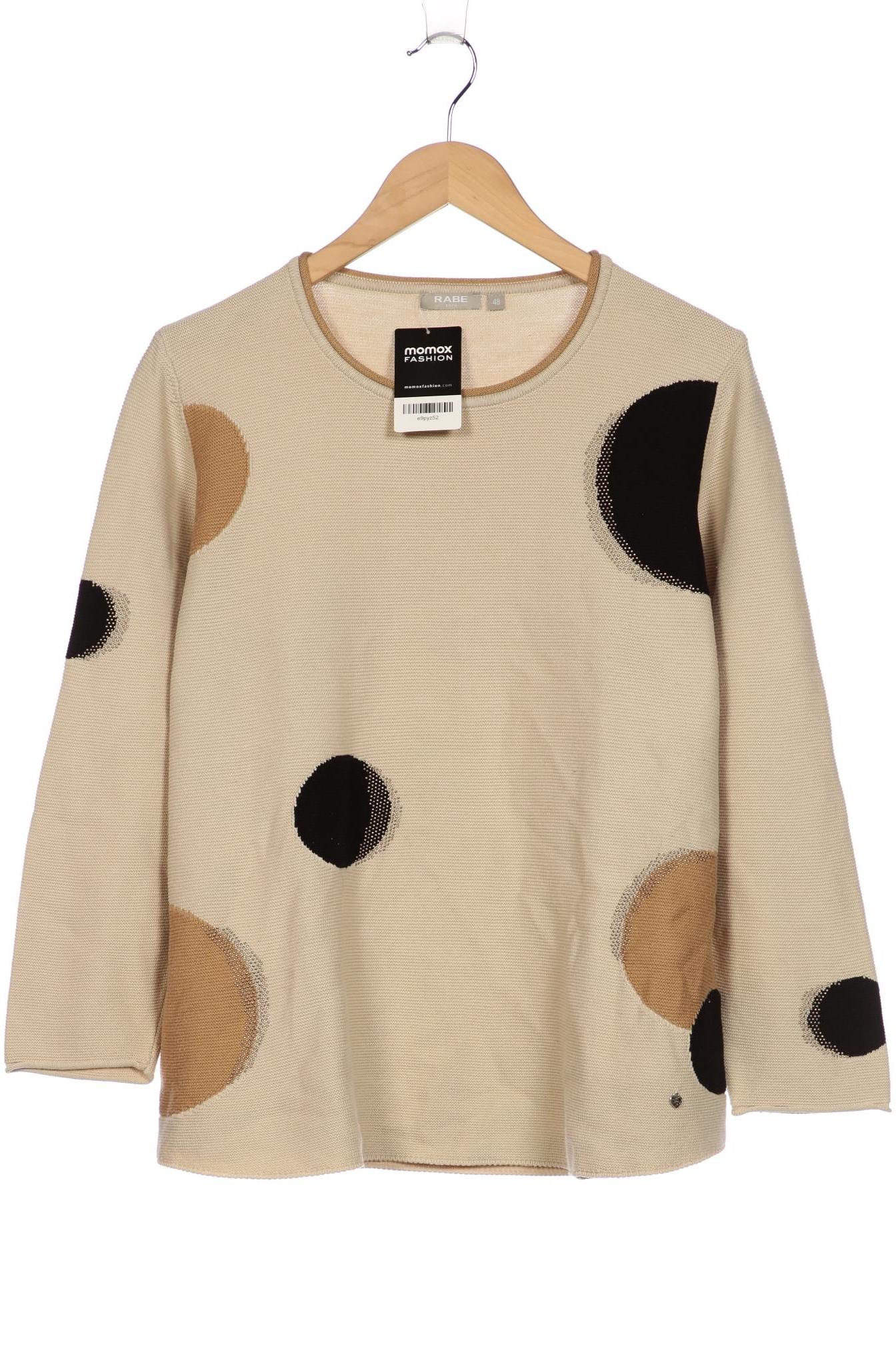 

Rabe Damen Pullover, beige, Gr. 48