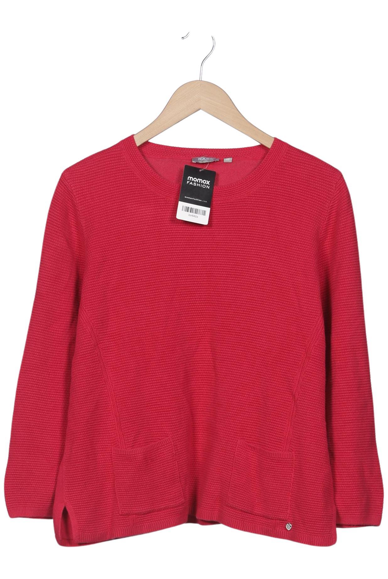 

Rabe Damen Pullover, rot, Gr. 48