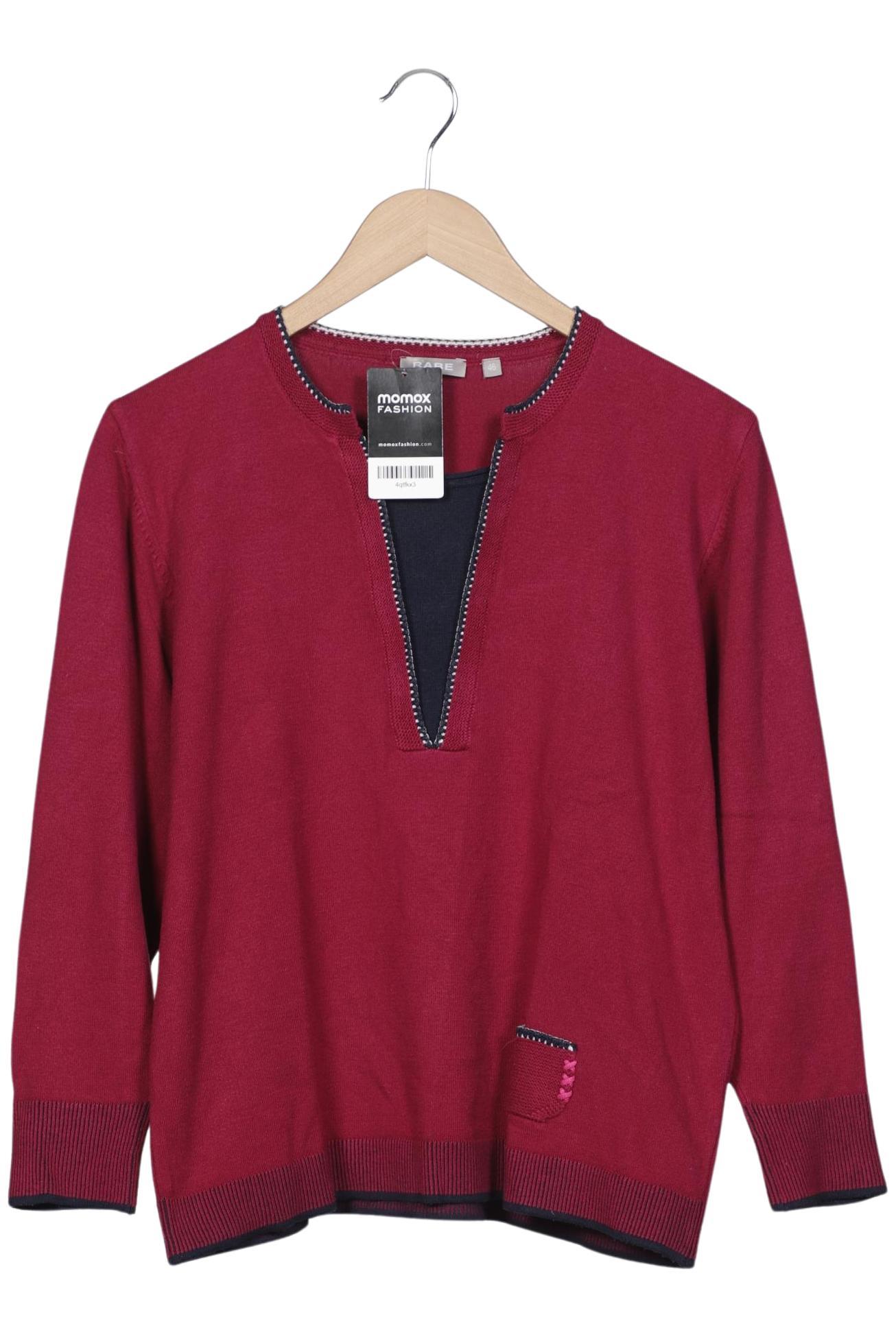 

Rabe Damen Pullover, rot, Gr. 46