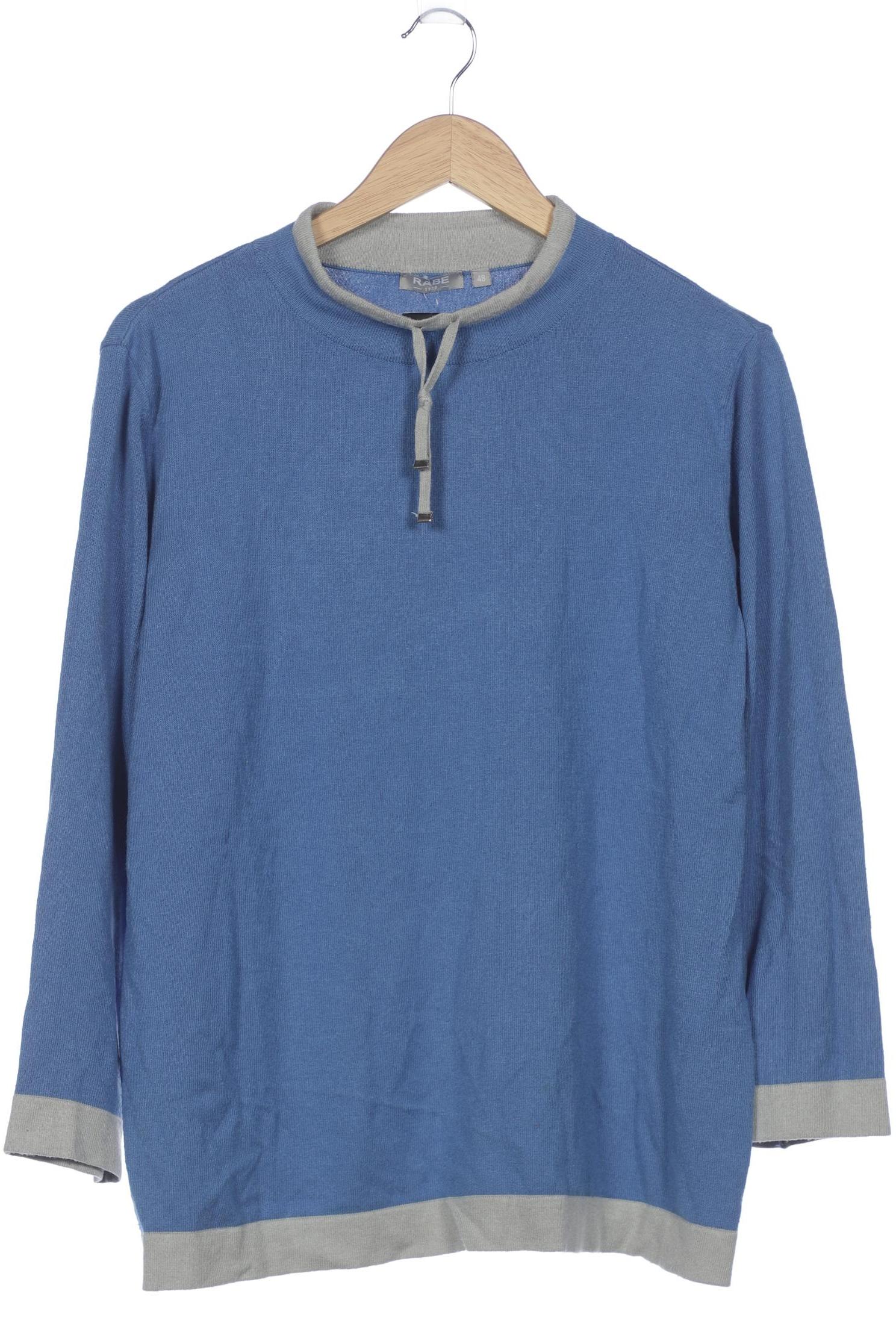 

Rabe Damen Pullover, blau, Gr. 48