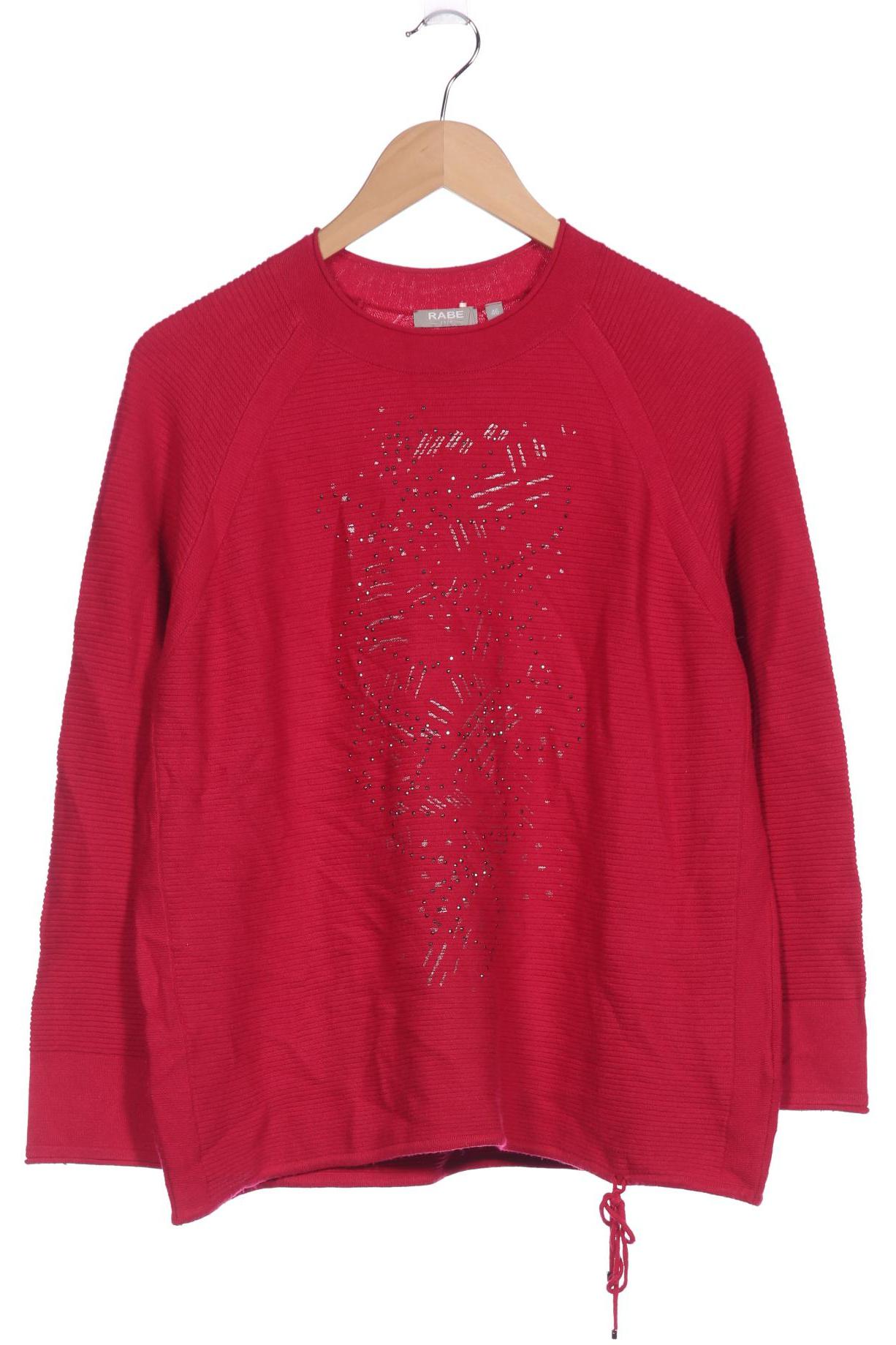 

Rabe Damen Pullover, rot, Gr. 46