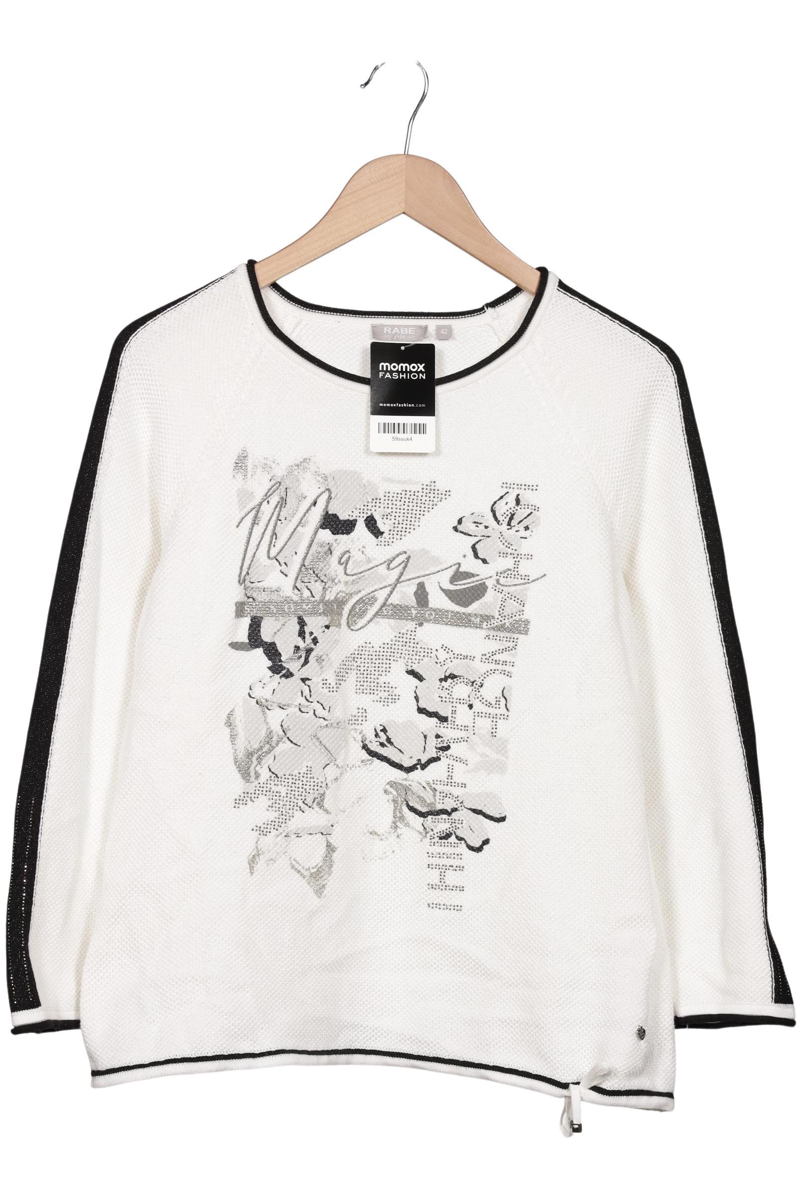 

Rabe Damen Pullover, weiß, Gr. 42