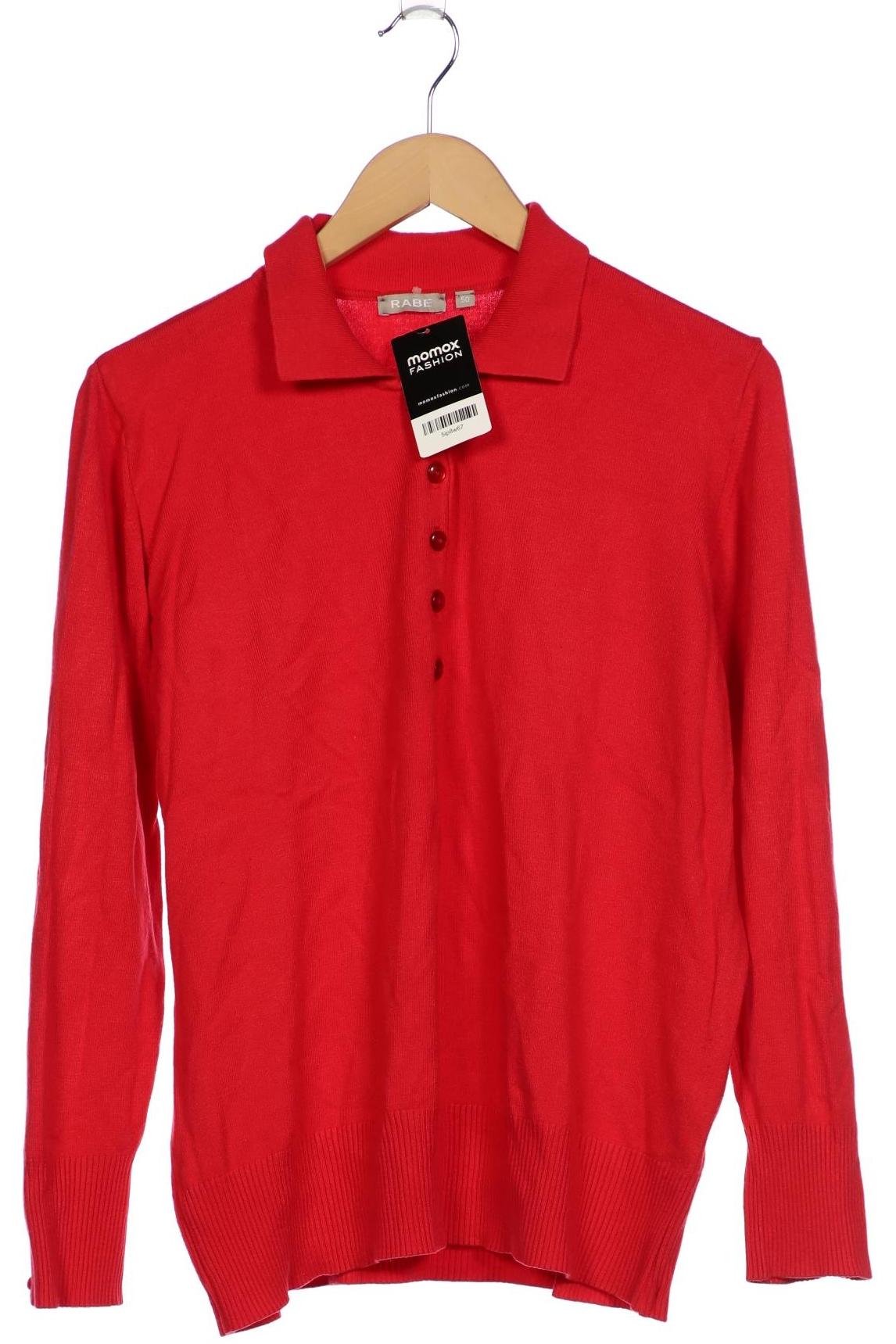 

Rabe Damen Pullover, rot, Gr. 50
