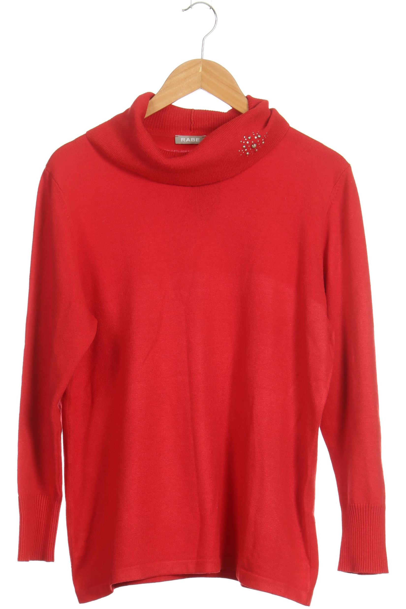 

Rabe Damen Pullover, rot, Gr. 46