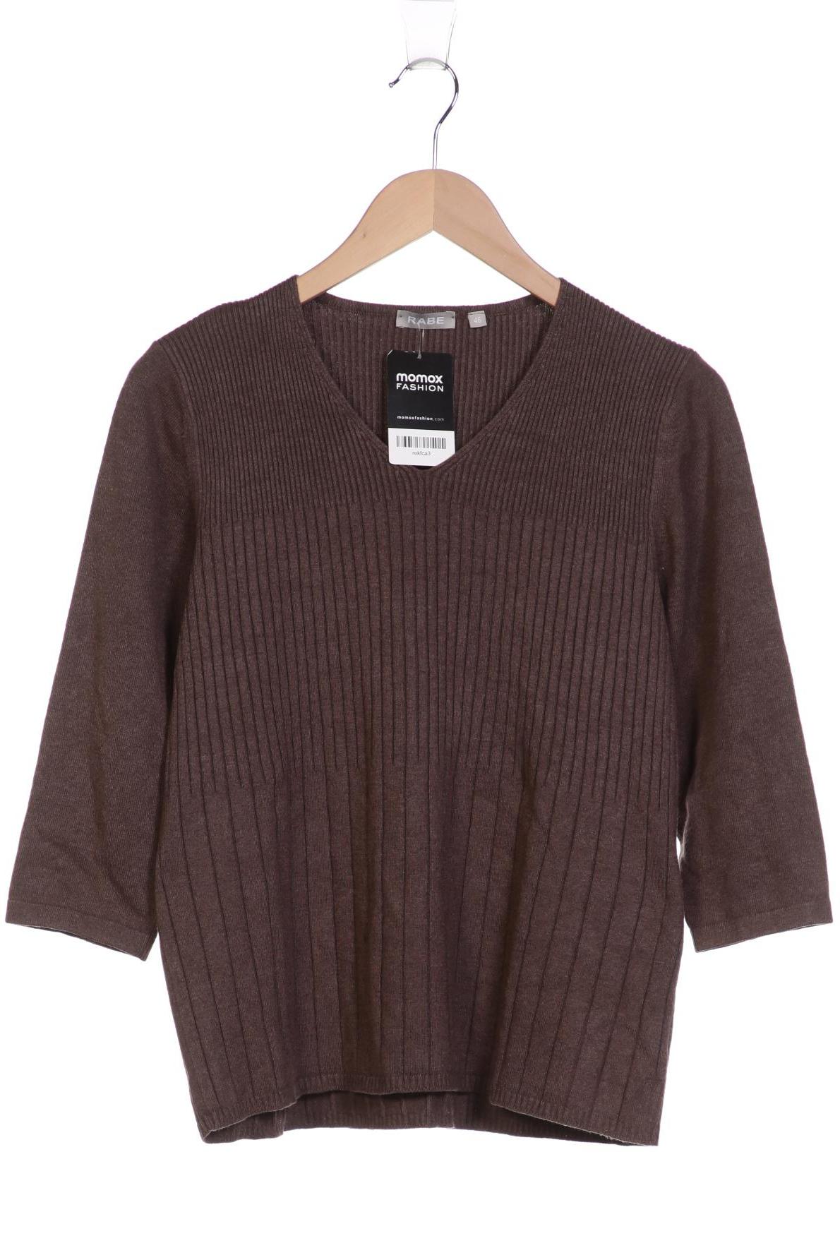 

Rabe Damen Pullover, braun, Gr. 46