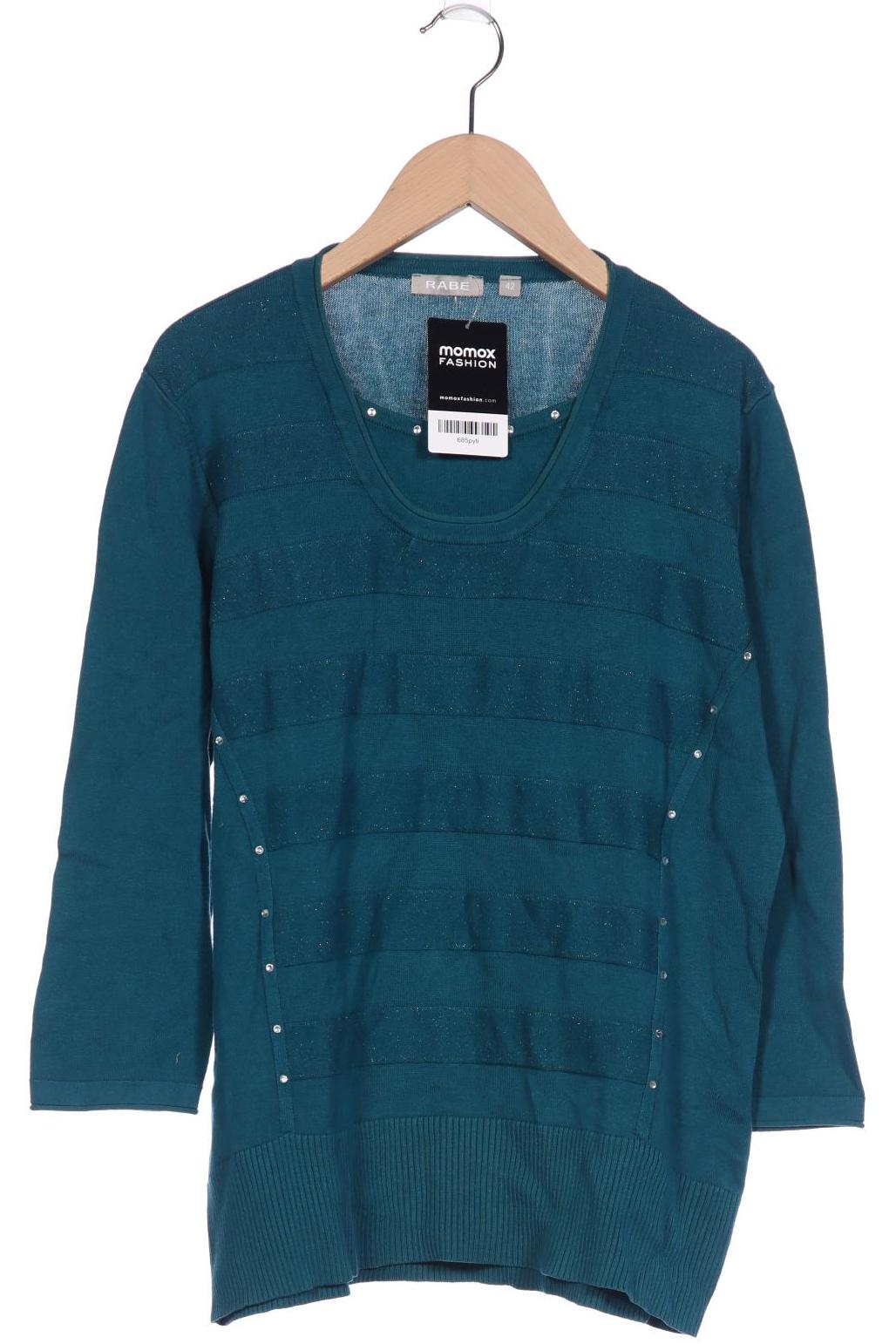 

Rabe Damen Pullover, türkis, Gr. 42