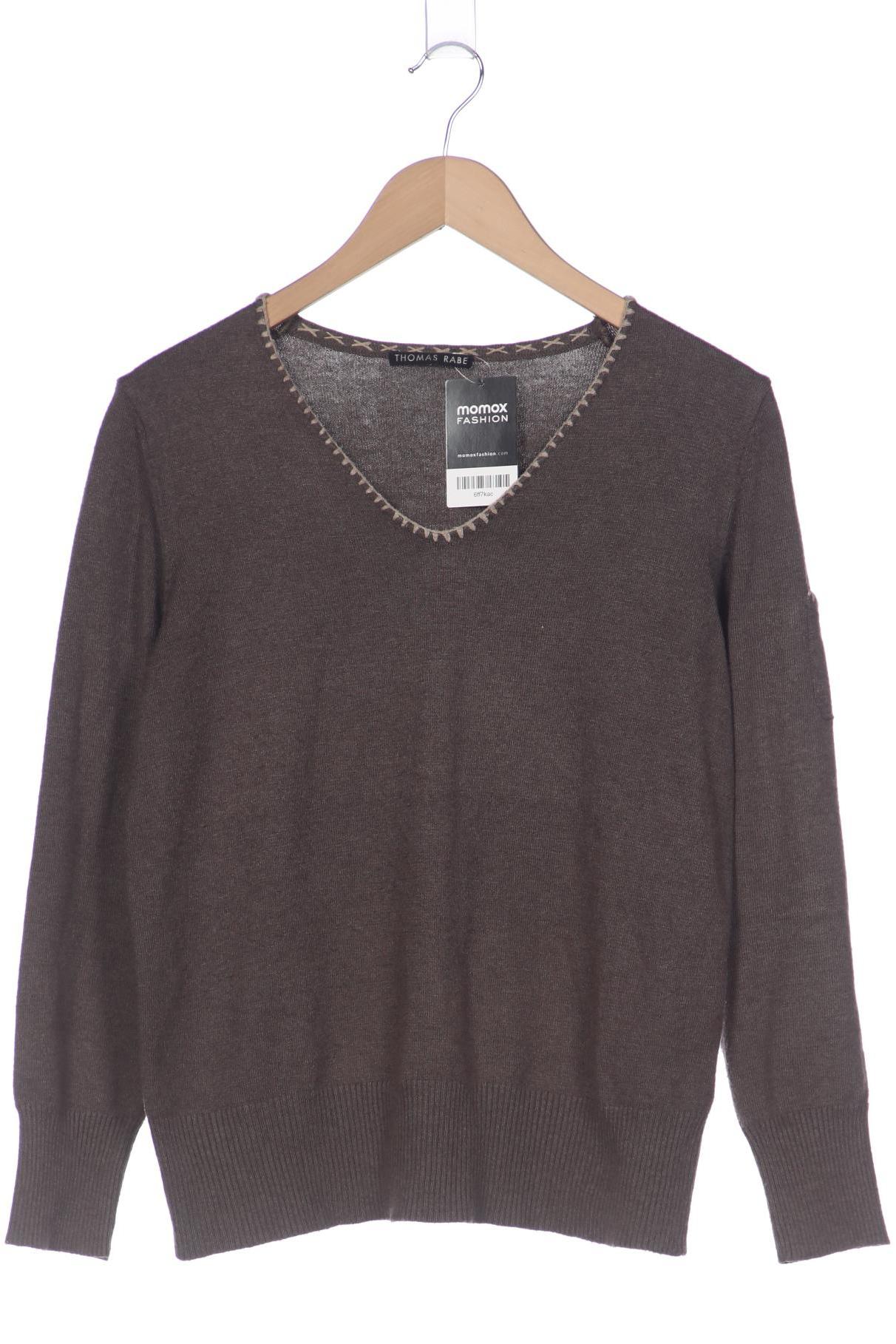 

Rabe Damen Pullover, braun, Gr. 42