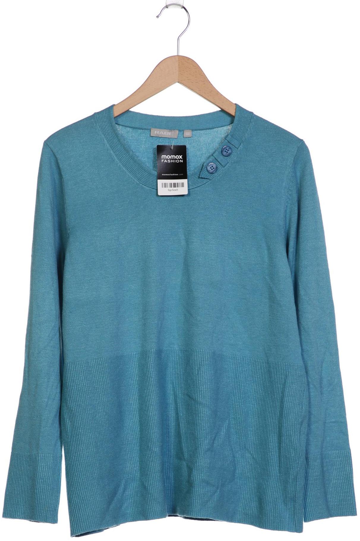 

Rabe Damen Pullover, türkis, Gr. 44