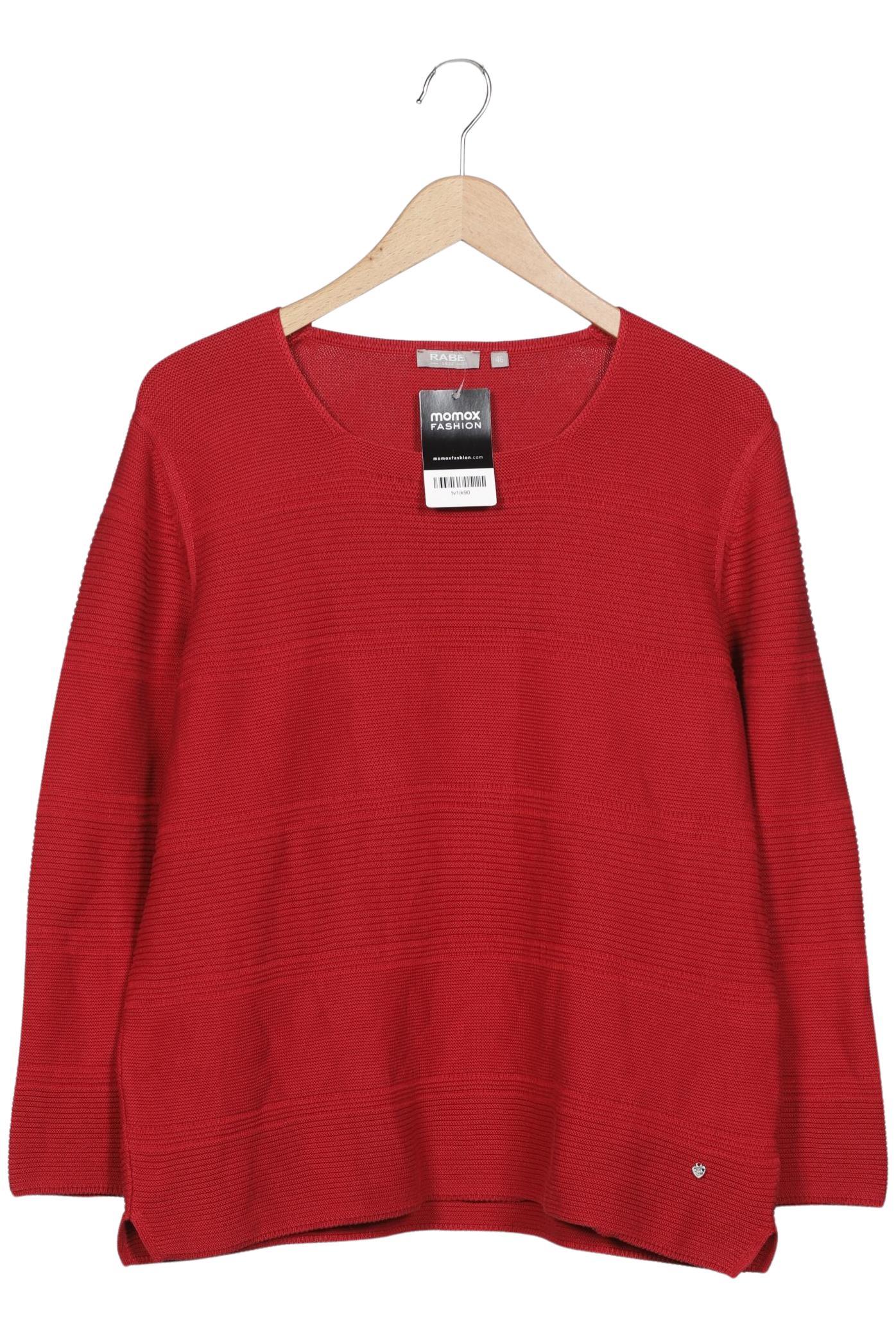

Rabe Damen Pullover, rot, Gr. 46