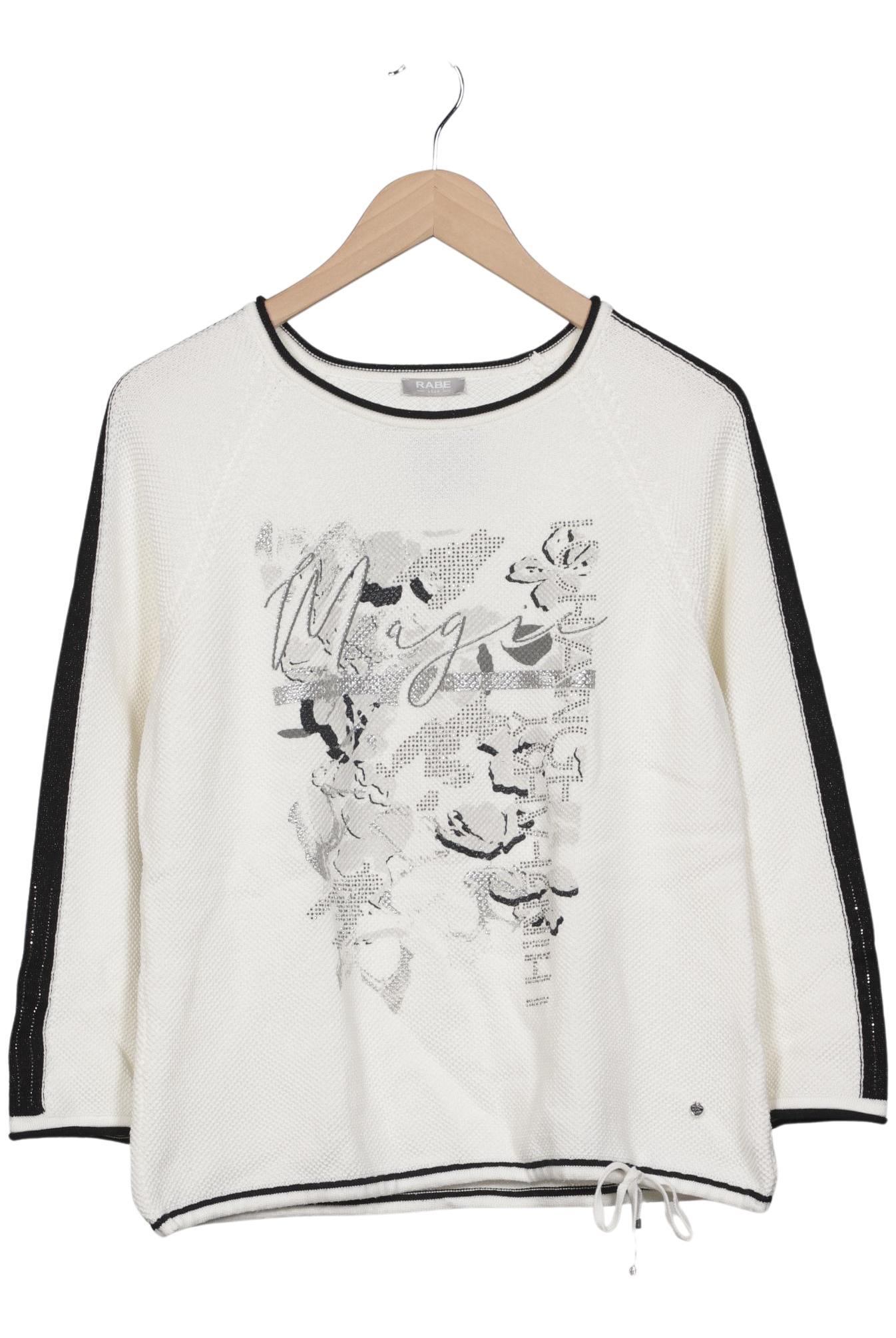 

Rabe Damen Pullover, weiß, Gr. 42
