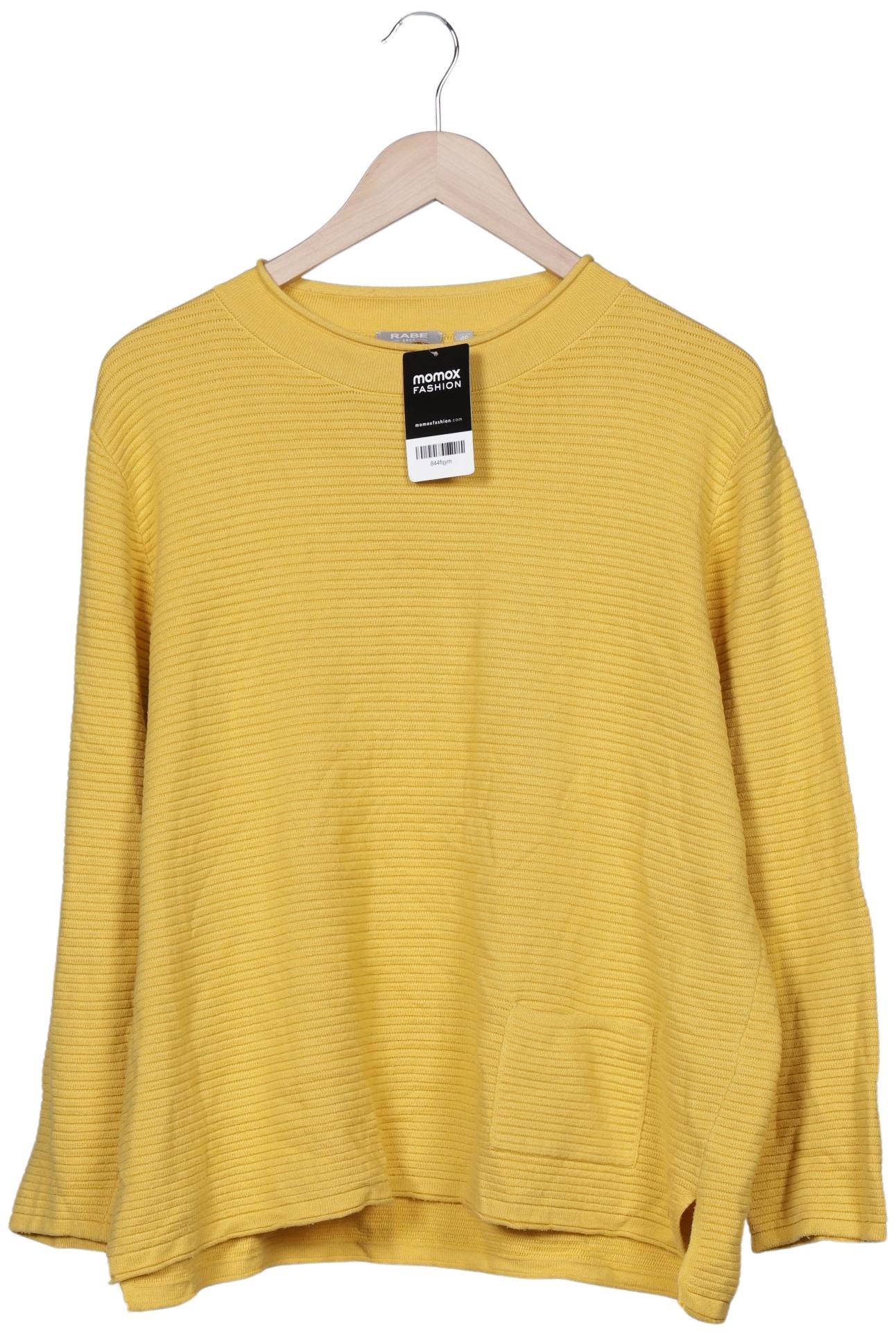 

Rabe Damen Pullover, gelb, Gr. 46