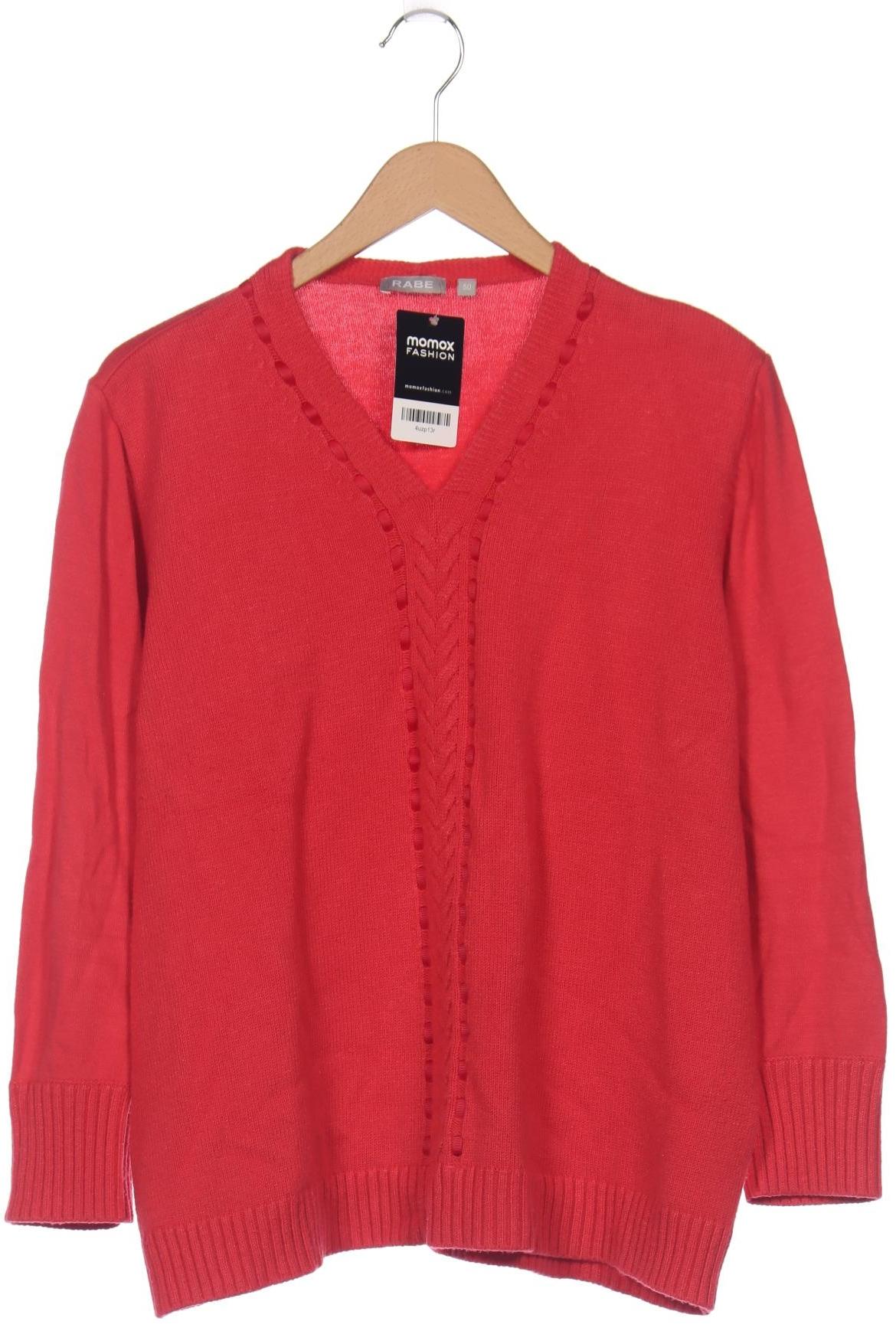 

Rabe Damen Pullover, rot, Gr. 50