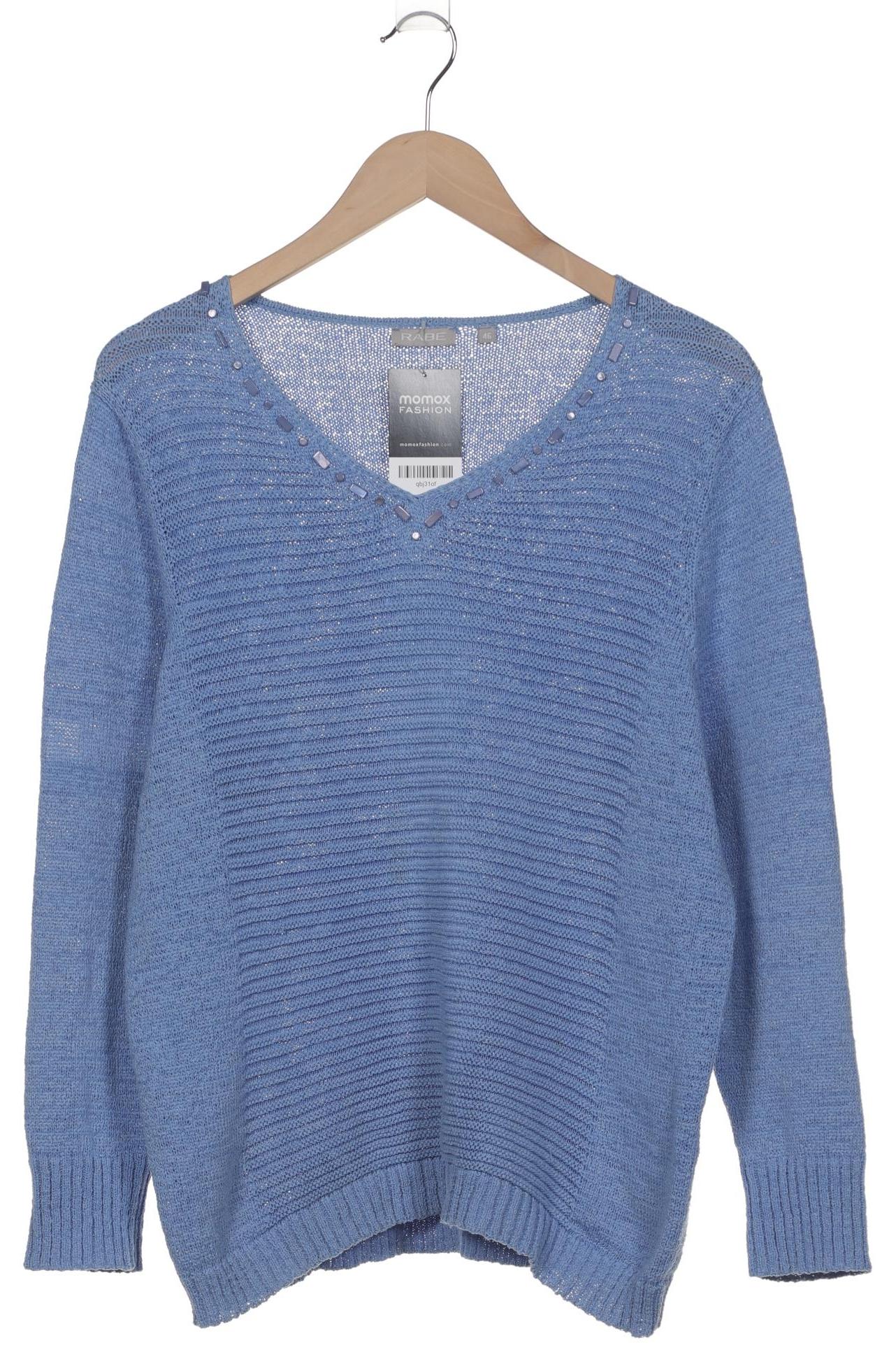 

Rabe Damen Pullover, blau, Gr. 46