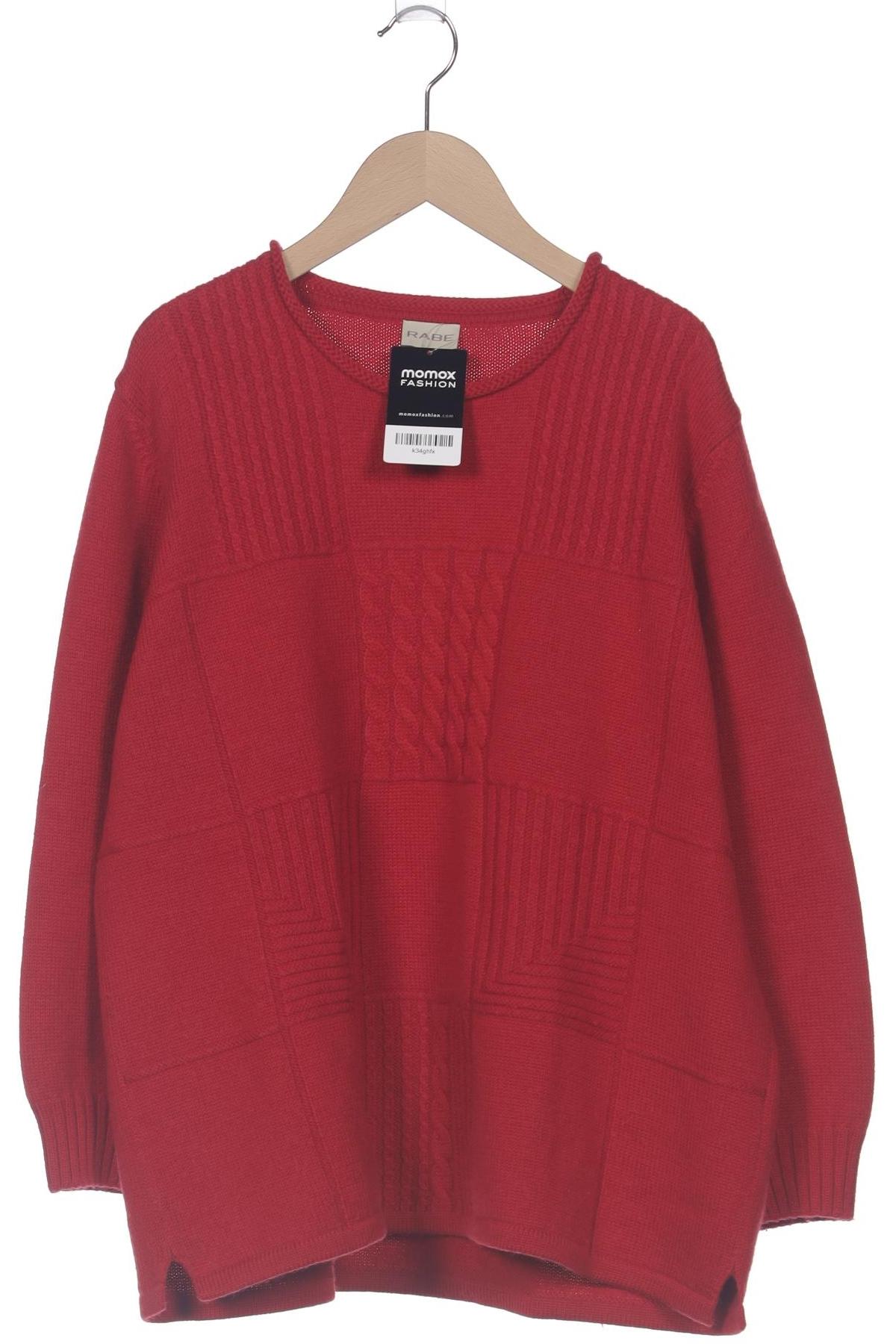 

Rabe Damen Pullover, rot, Gr. 48