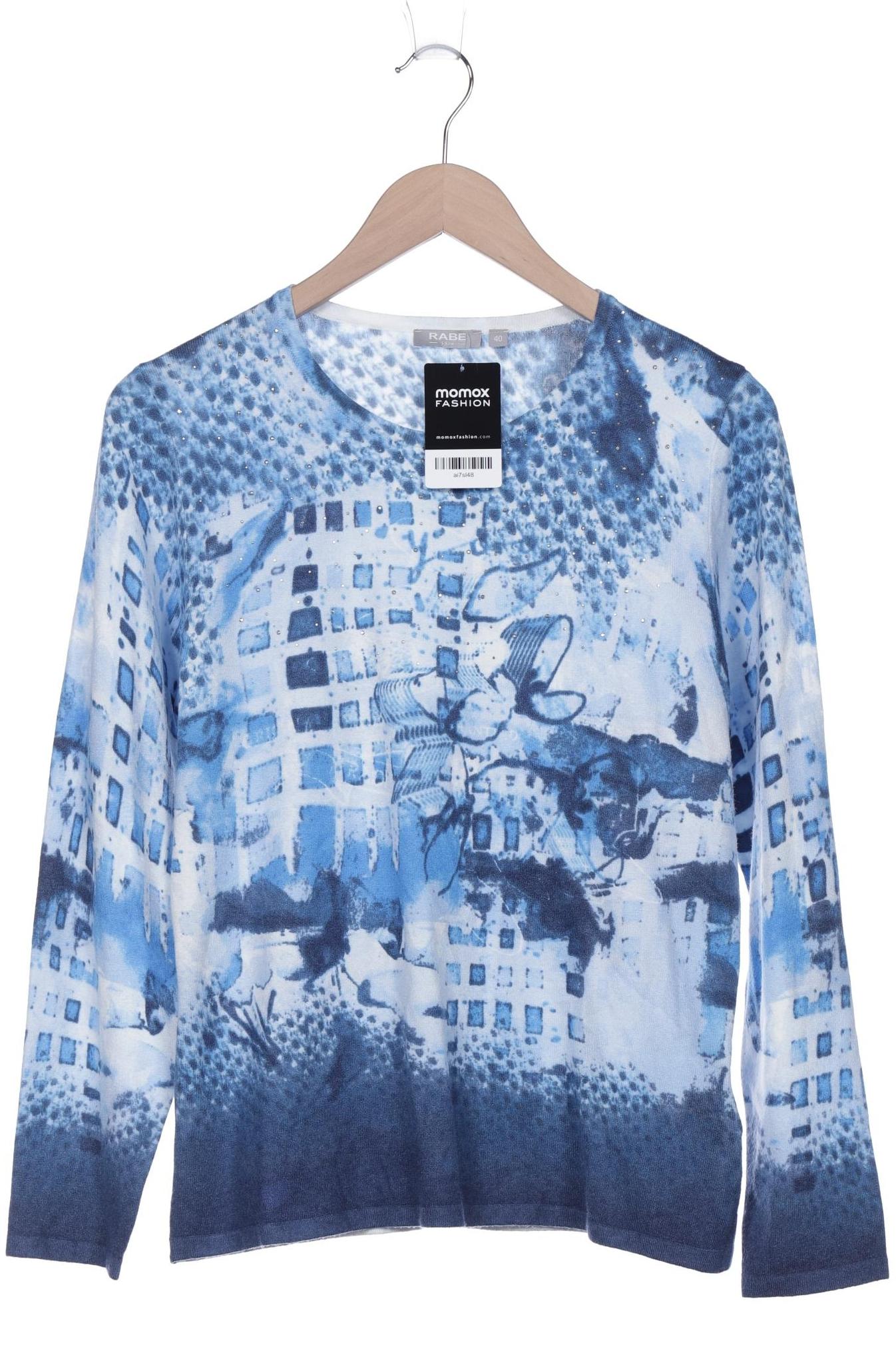 

Rabe Damen Pullover, blau, Gr. 40