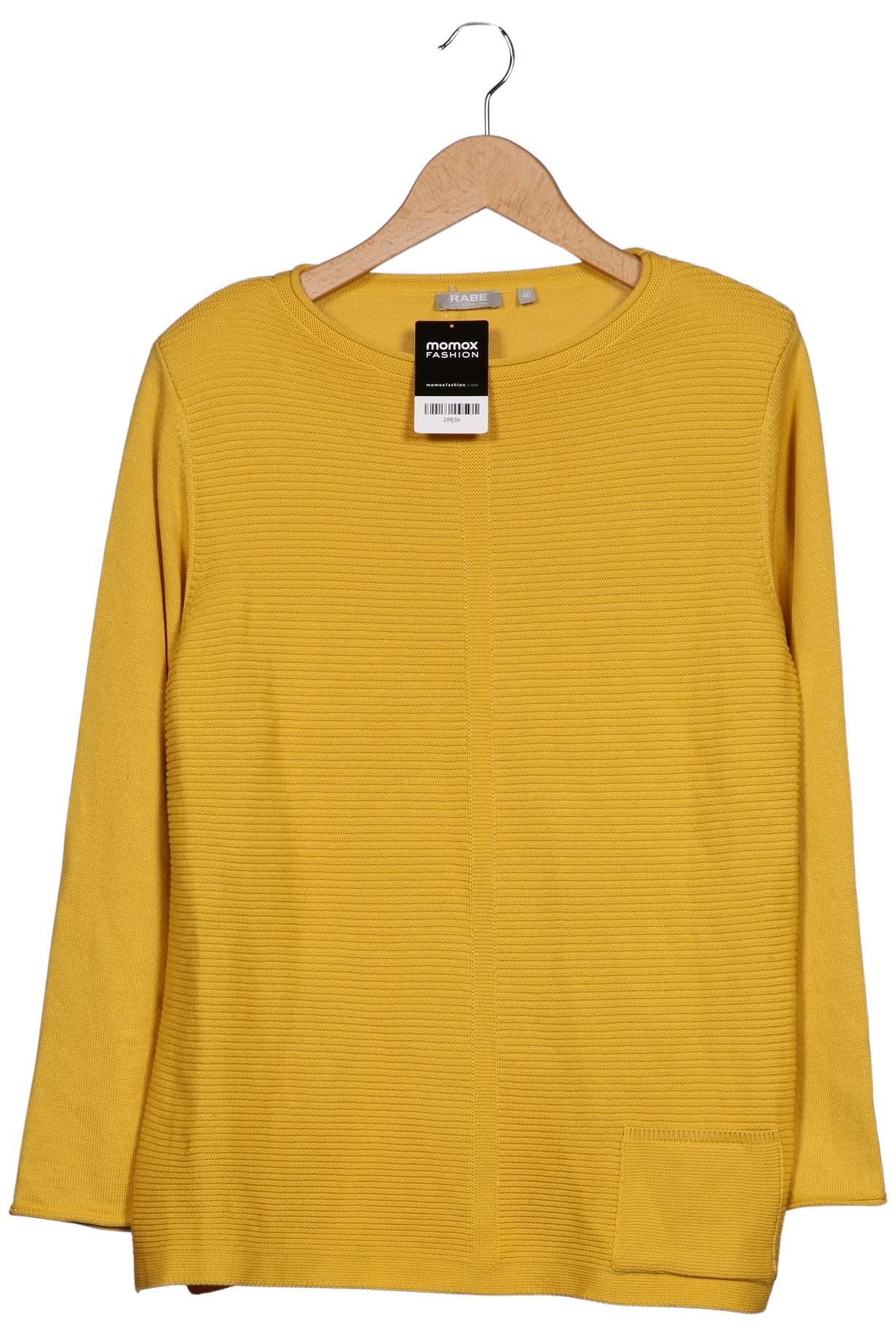 

Rabe Damen Pullover, gelb, Gr. 46