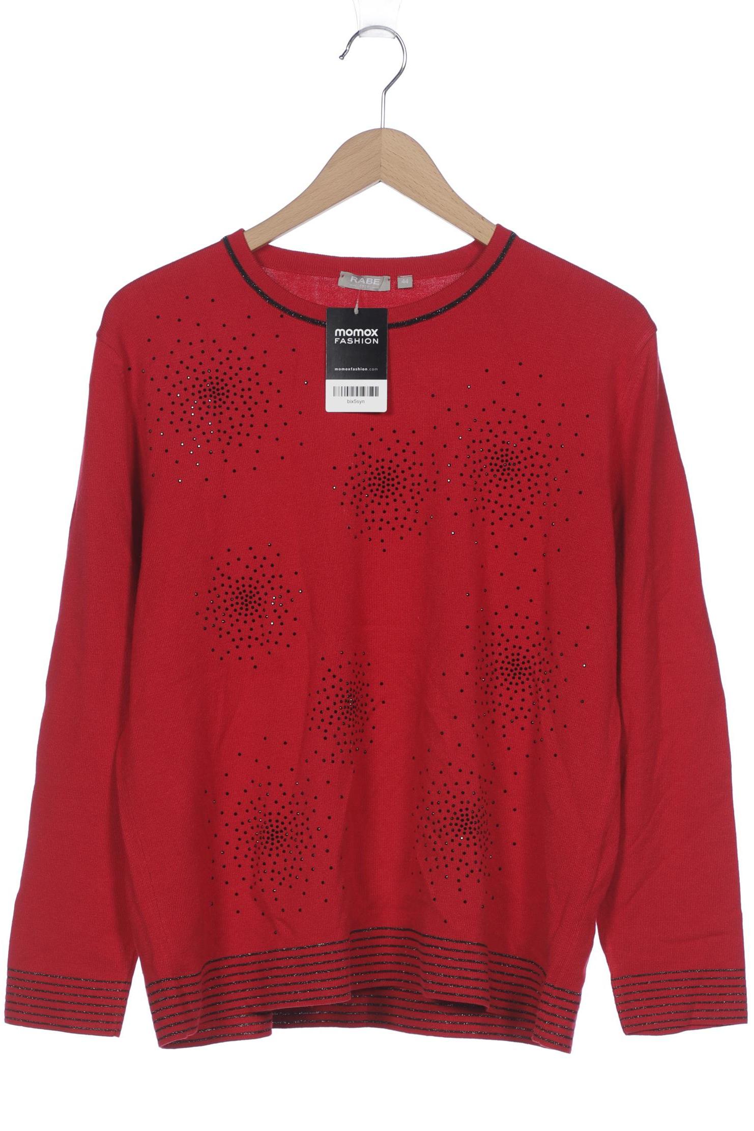 

Rabe Damen Pullover, rot, Gr. 44