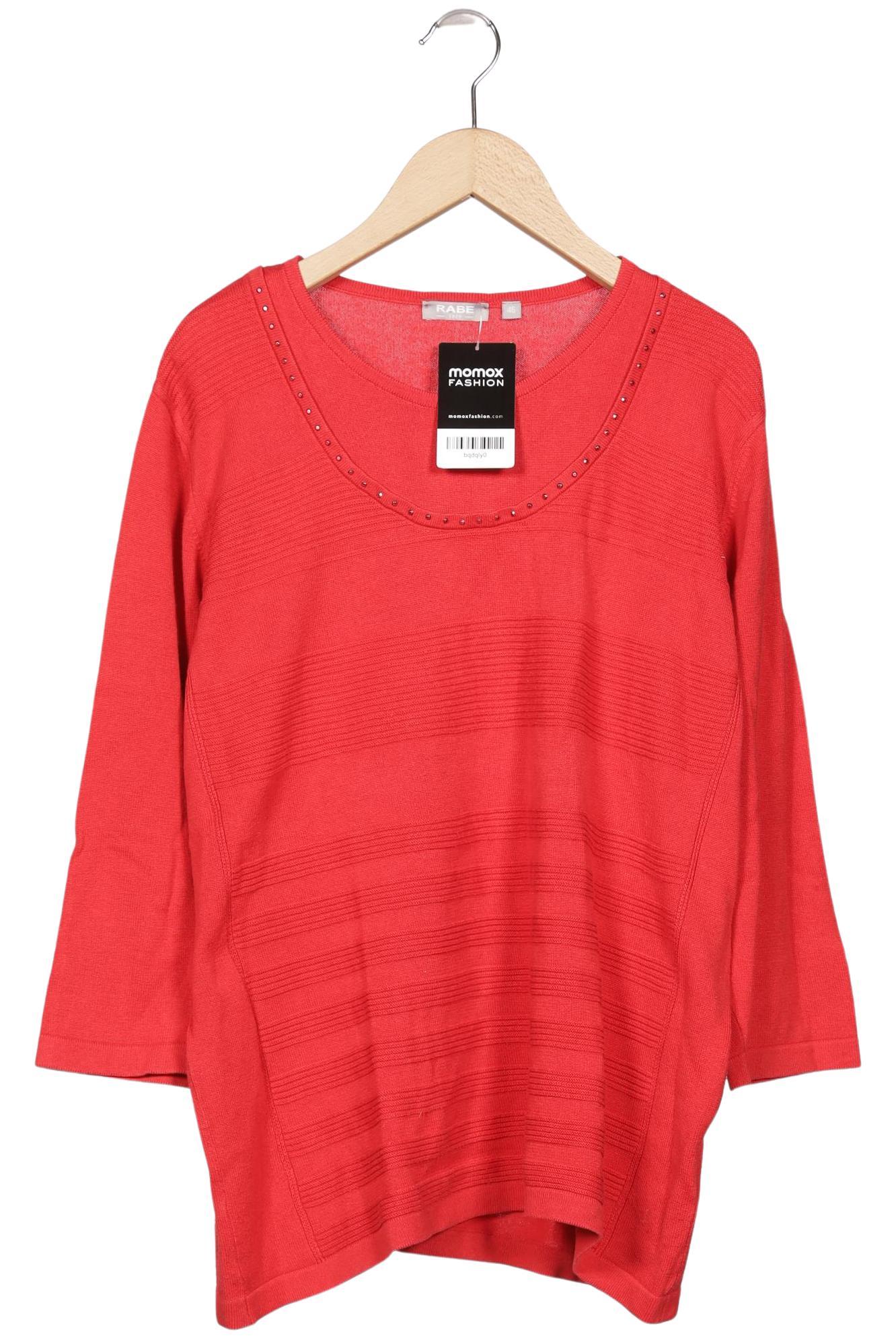 

Rabe Damen Pullover, rot, Gr. 46