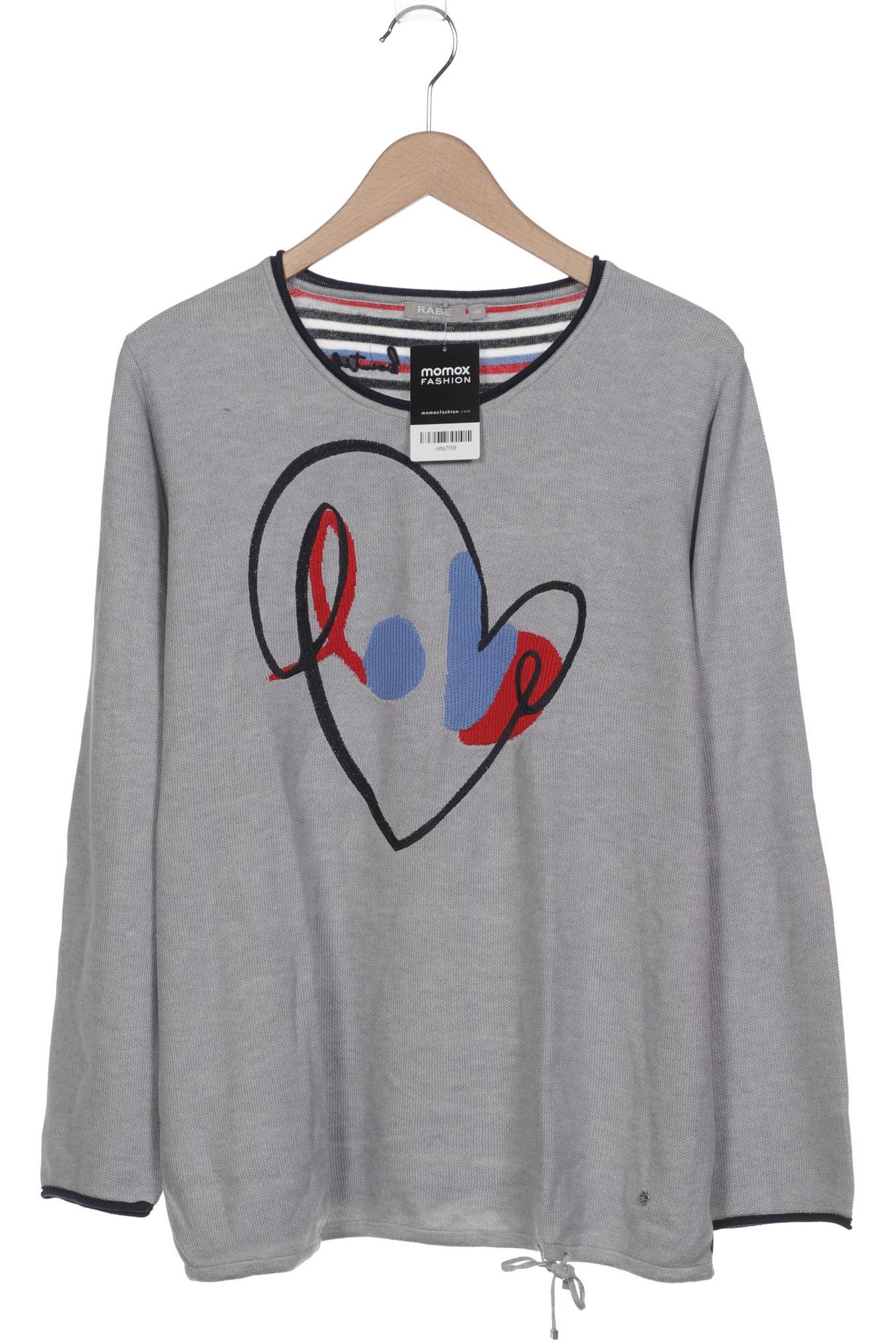 

Rabe Damen Pullover, grau, Gr. 46